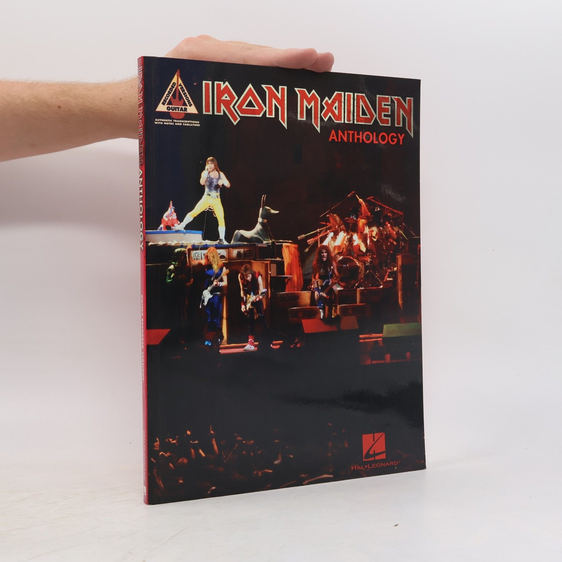 Iron Maiden Iron Maiden Anthology: Recorded Versions Guitar Authentic Transcriptions With Notes And Tablature