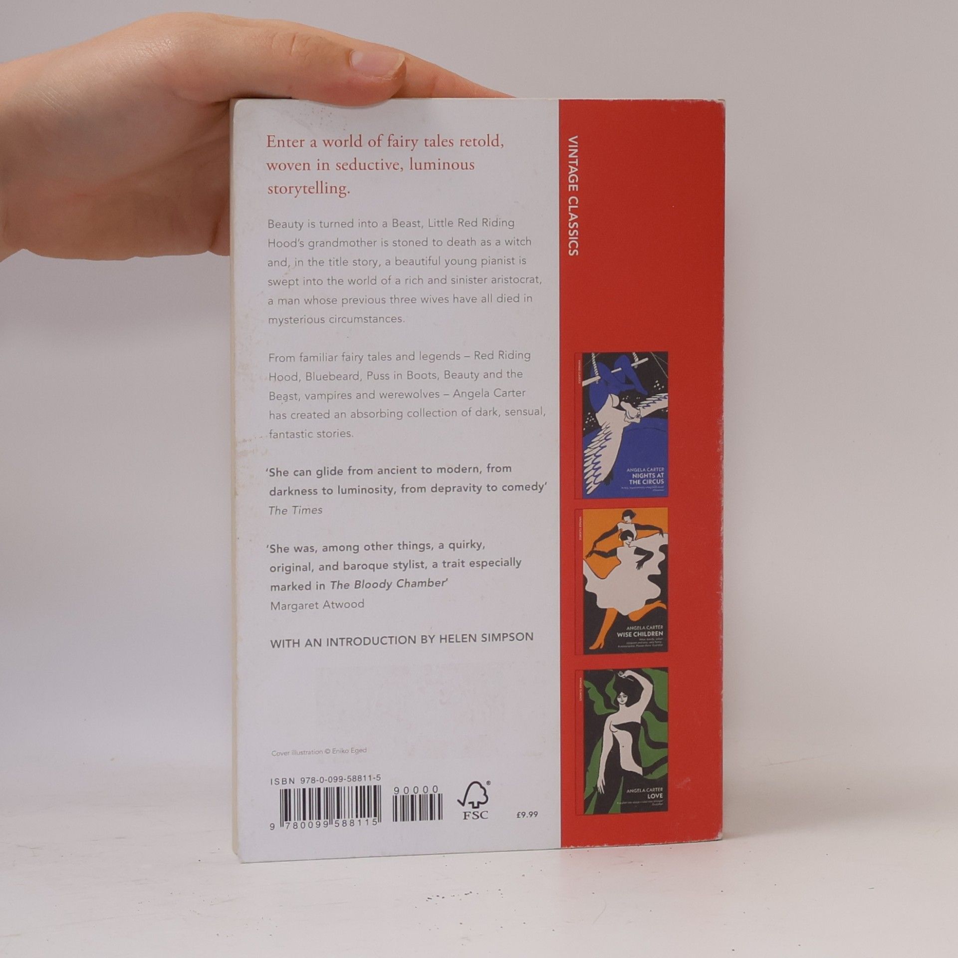Angela Carter The bloody chamber and other stories