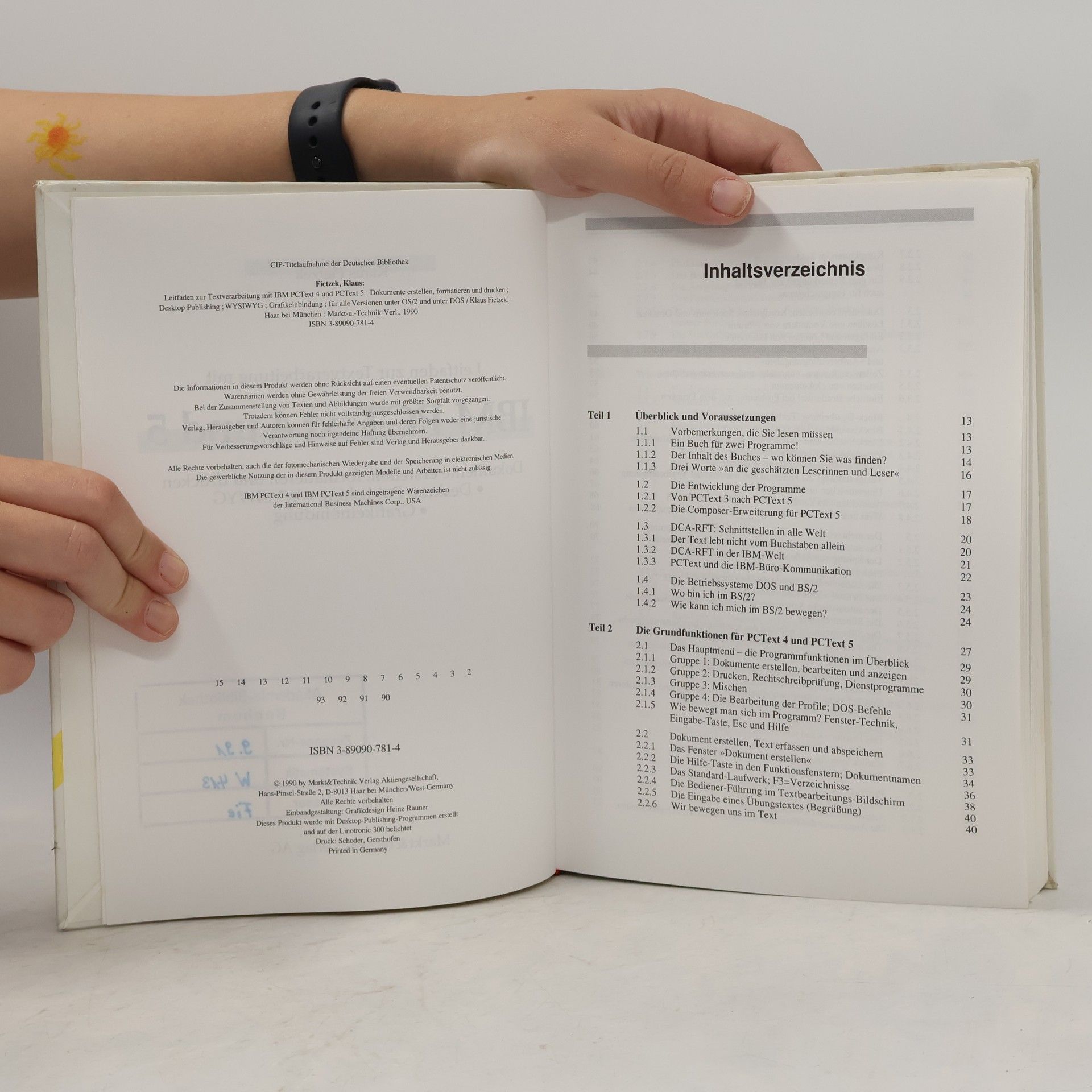 Klaus Fietzek Leitfaden zur Textverarbeitung mit IBM PCText 4 und PCText 5