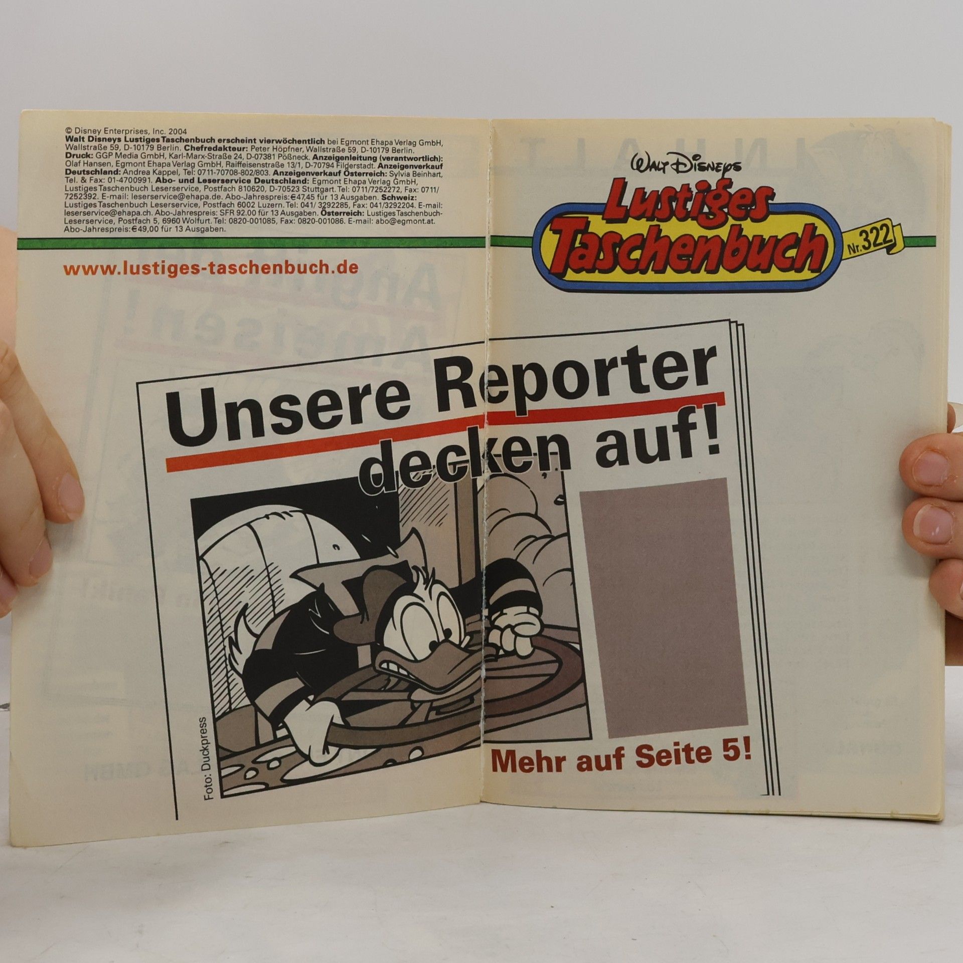 Walt Disney Lustiges Taschenbuch 322. Angriff der Ameisen