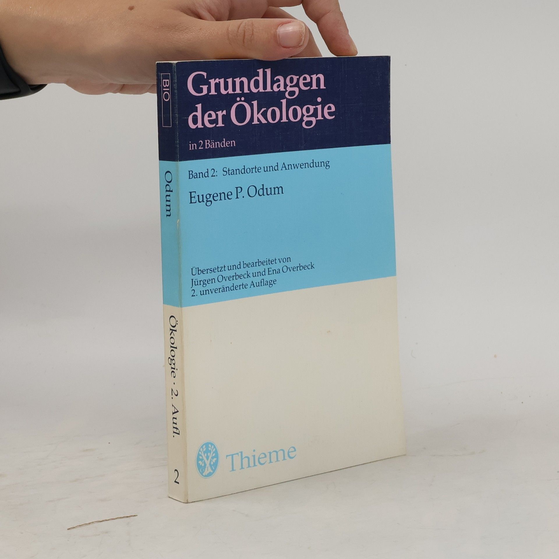 Eugene Odum Grundlagen der Ökologie