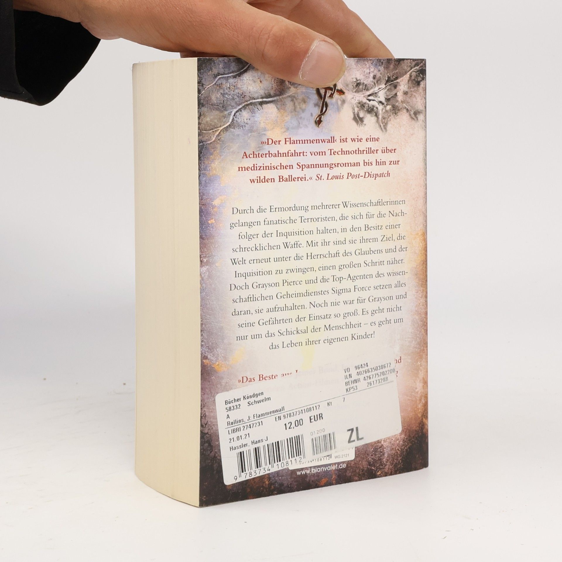 James Rollins Der Flammenwall