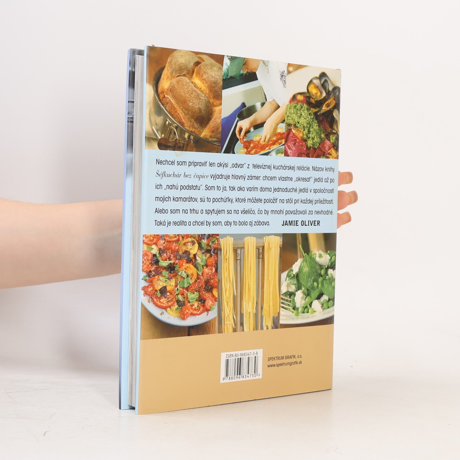 Jamie Oliver Šéfkuchár bez čapice