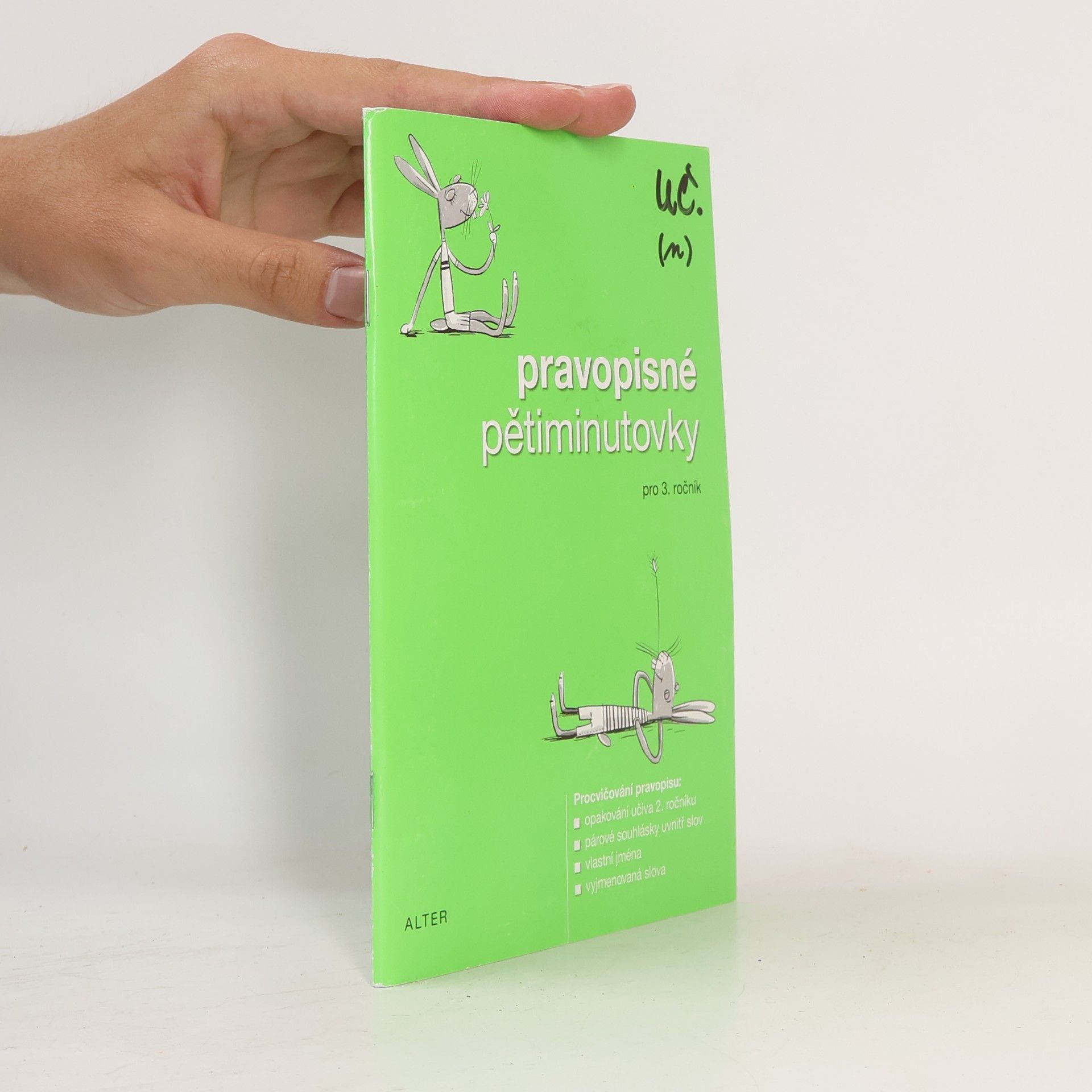 Autorenkollektiv Pravopisné pětiminutovky : pro 3. ročník [ZŠ]