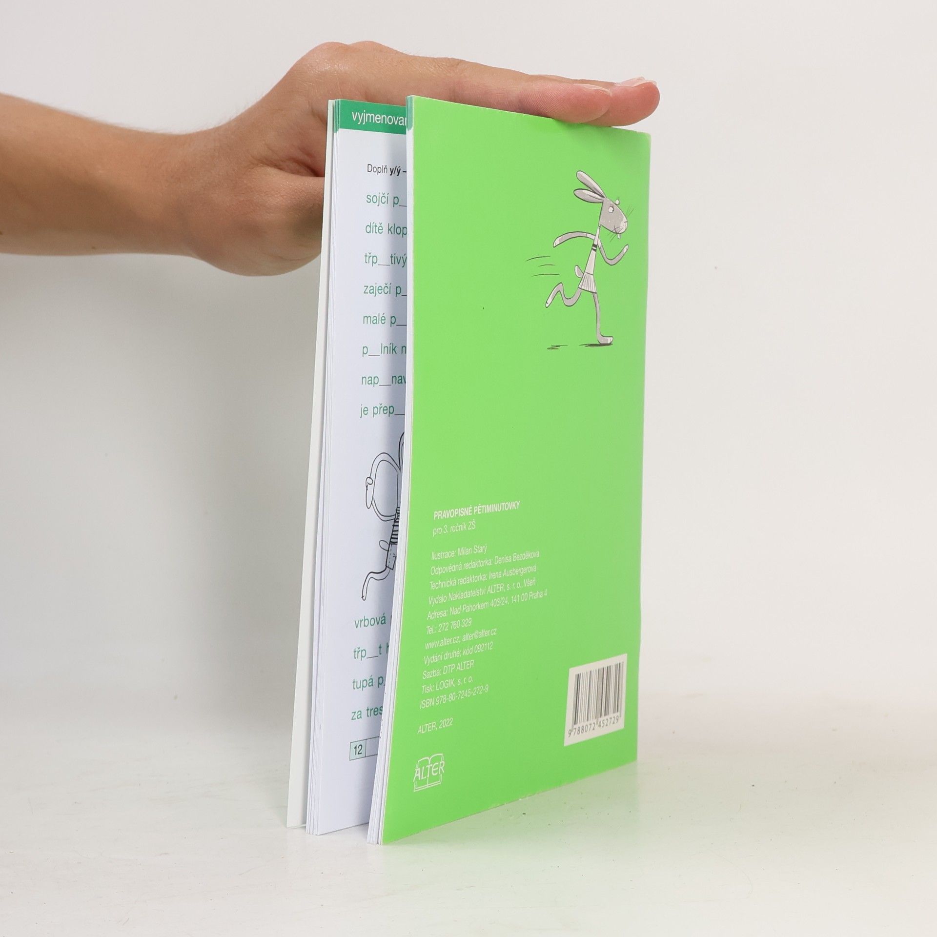 Autorenkollektiv Pravopisné pětiminutovky : pro 3. ročník [ZŠ]