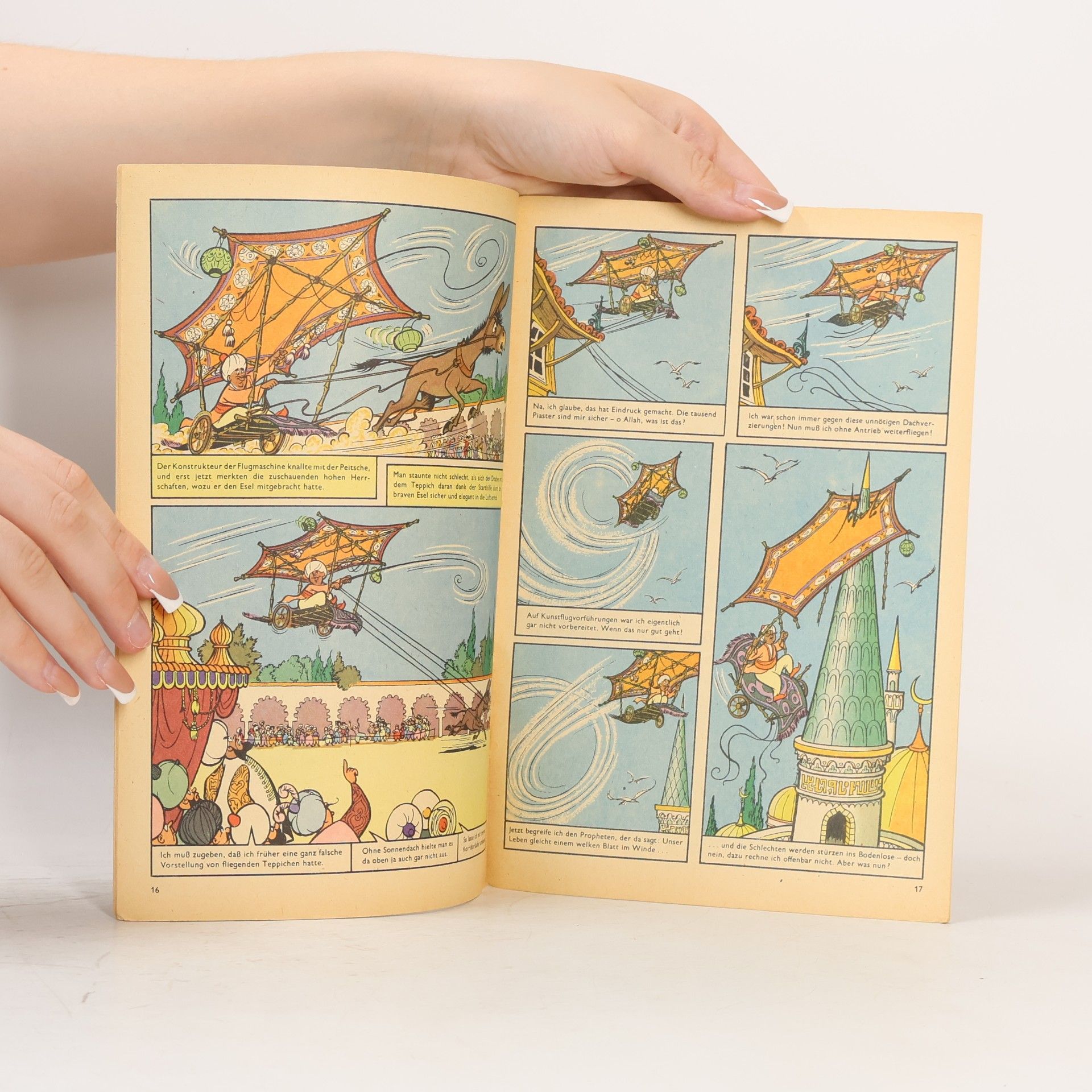Hannes Hegen Mosaik 217. Fliegende Teppiche über Istanbul