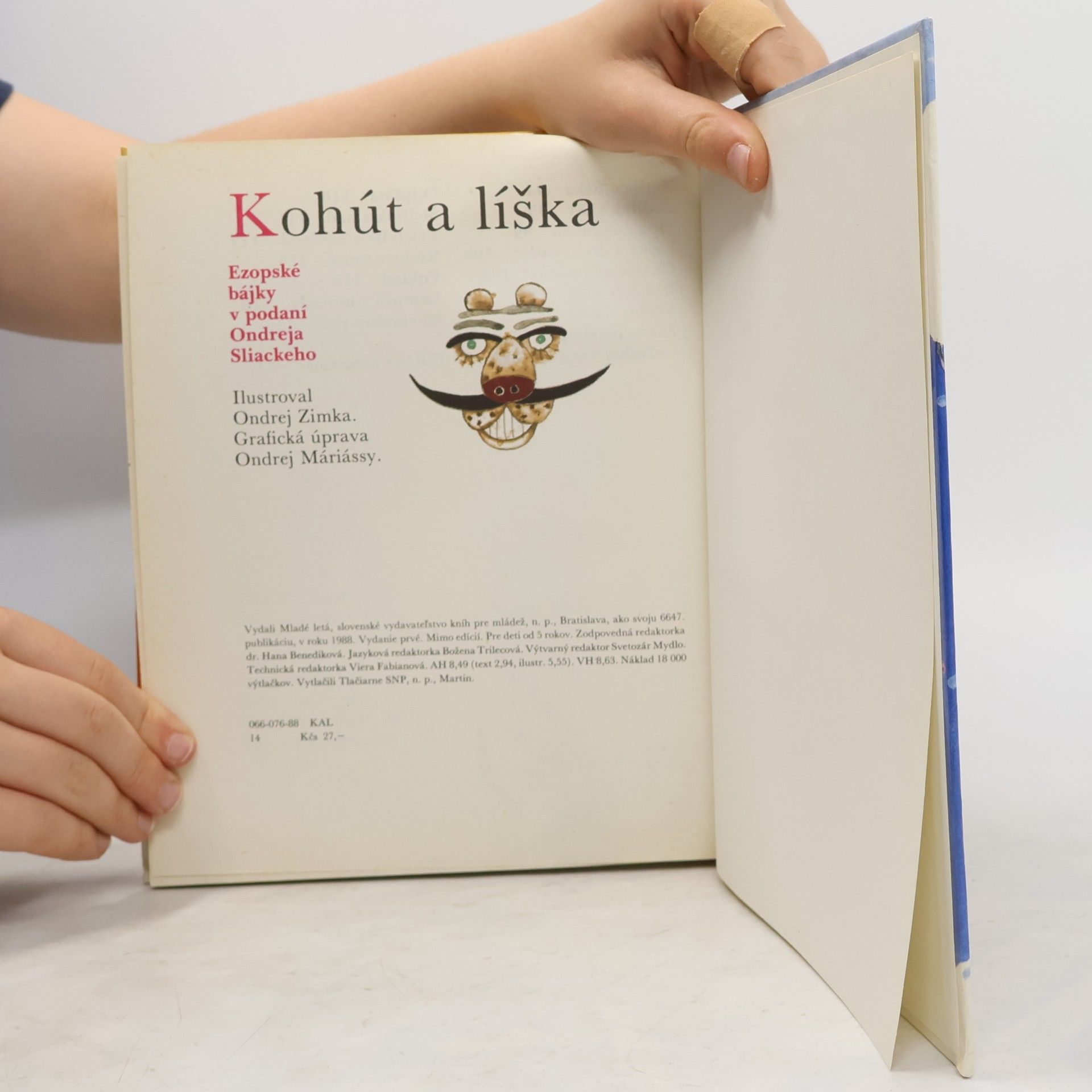 Ondrej Sliacky Kohút a líška