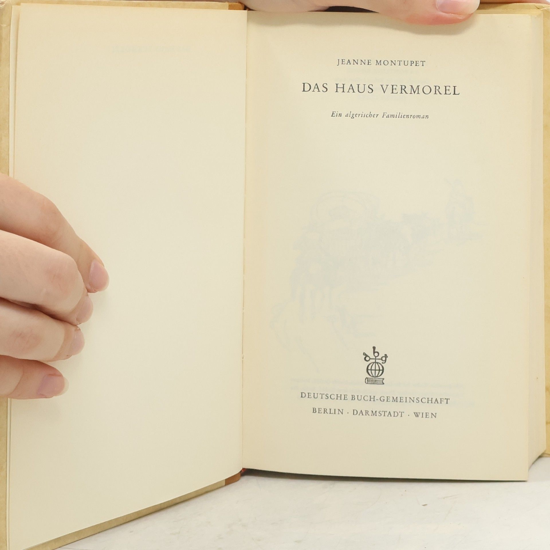 Oliver Storz Das Haus Vermorel