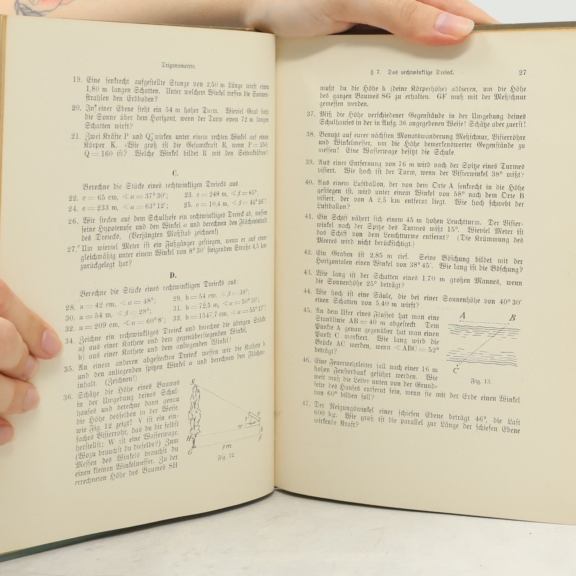Mordechai C. Hecht Raumlehre für Knabenmittelschulen II. Trigonometrie und Stereometrie