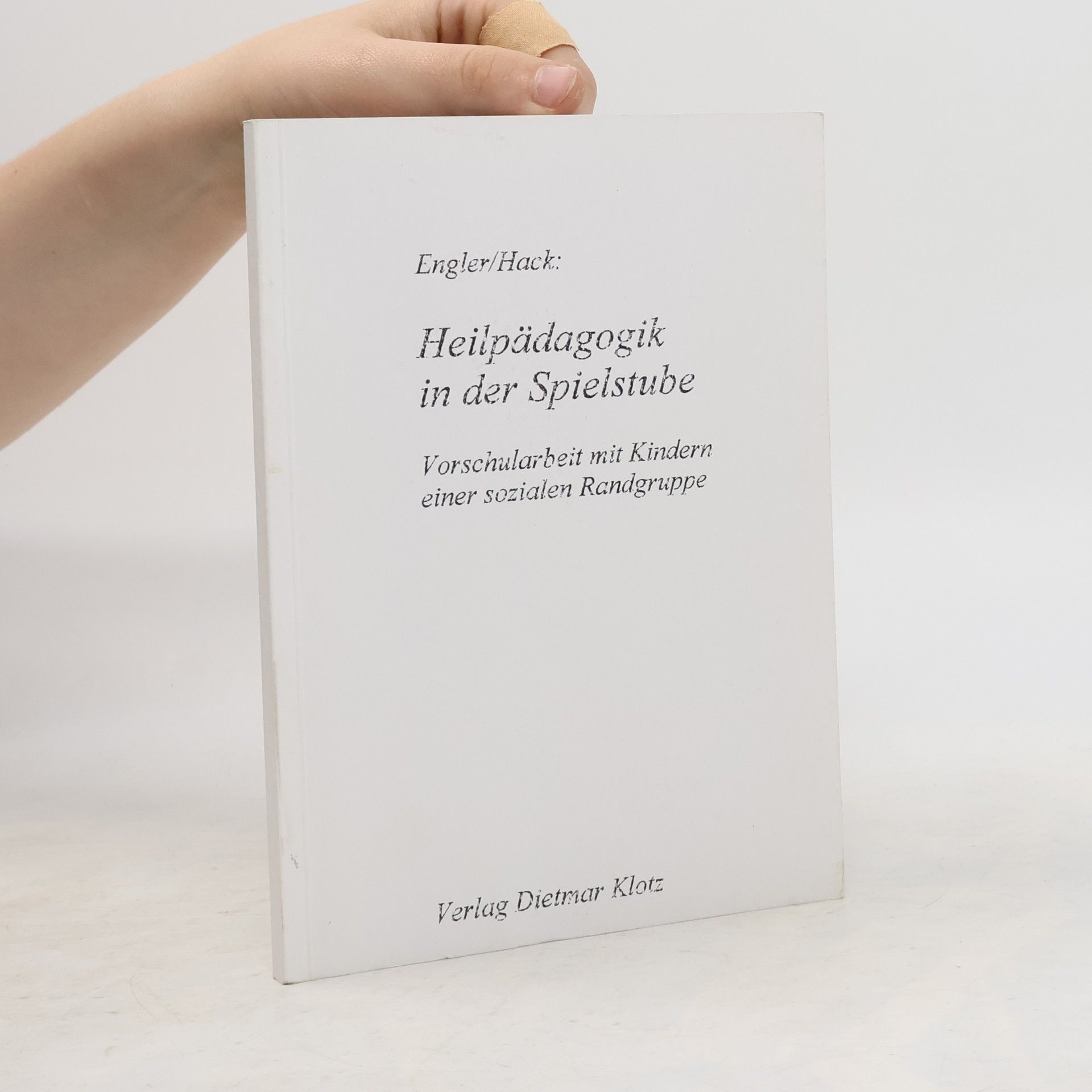 Renate Engler Heilpädagogik in der Spielstube