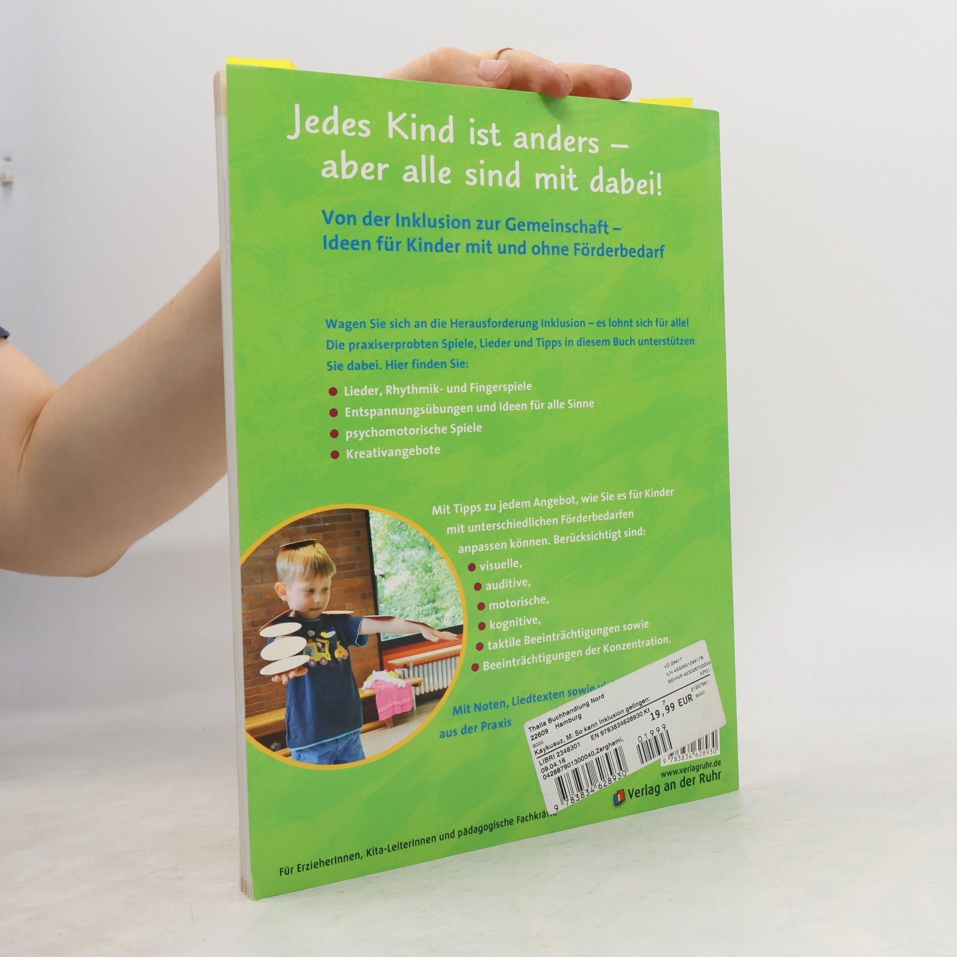 Miriam Kaykusuz So kann Inklusion gelingen - 2: Zusammen spielen und singen in der Kita – Noch mehr tolle Ideen