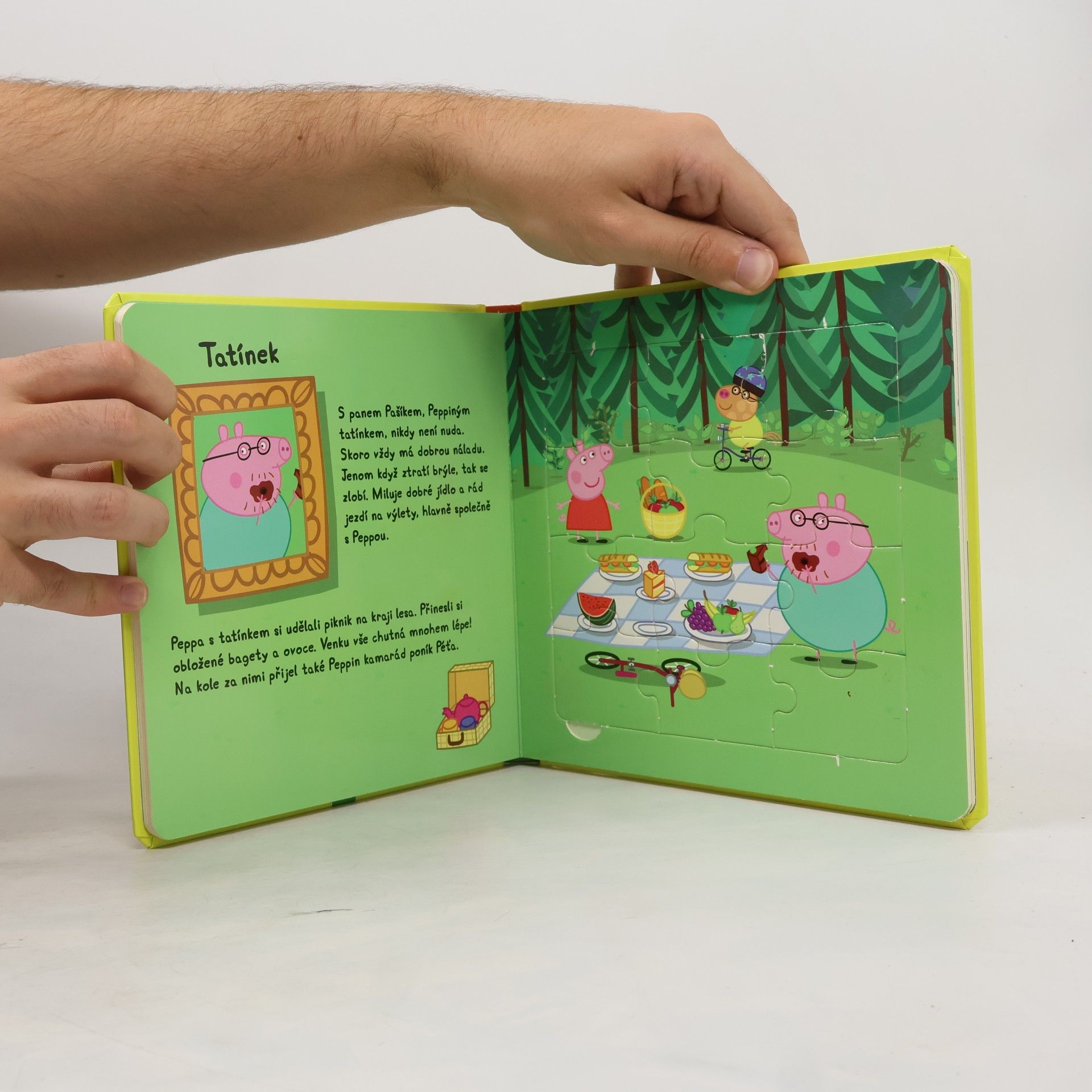 Kolektiv autorů Peppa Pig: Knížka s puzzle