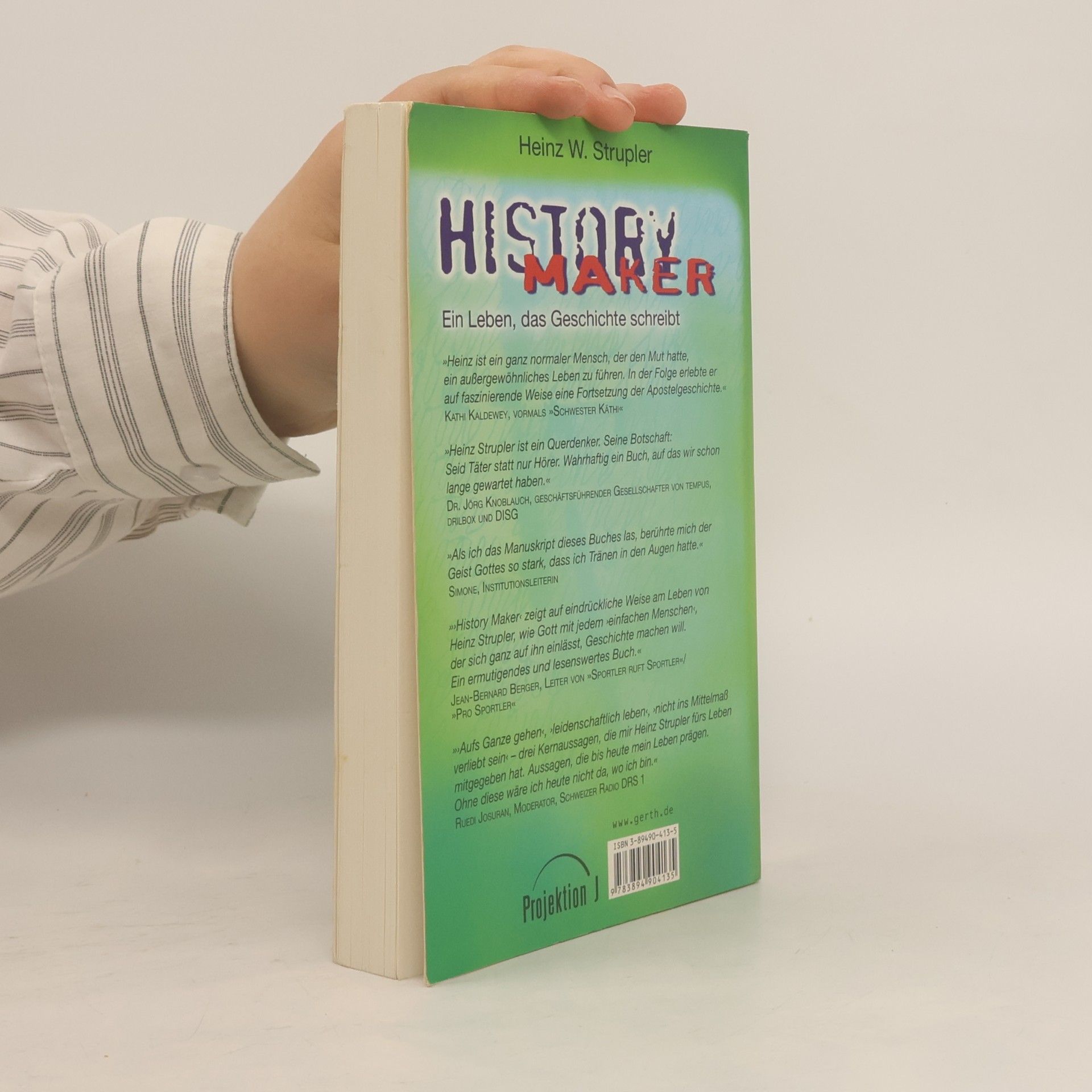 Heinz W. Strupler History maker