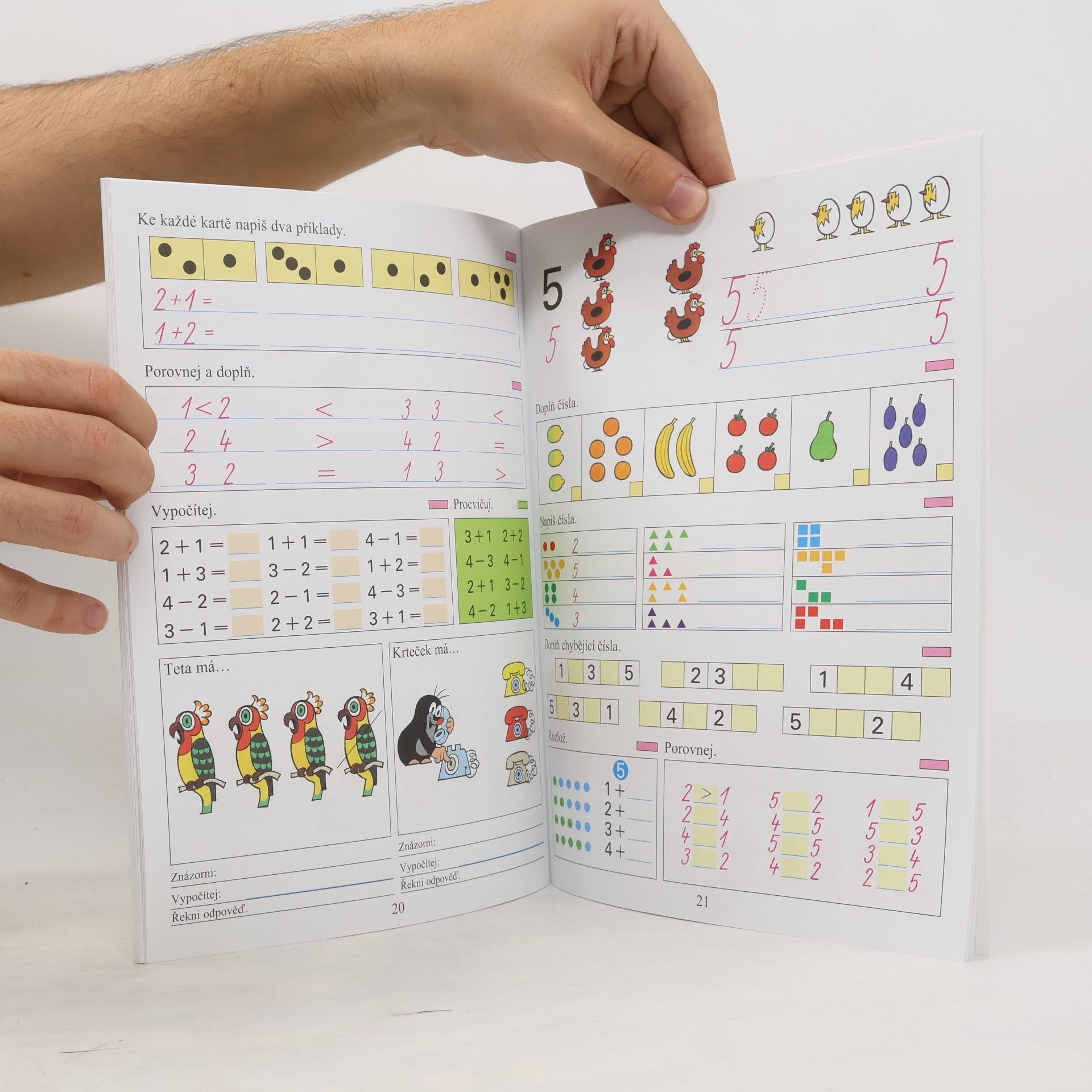 Vlasta Landová Matematika. 1, Numerace, sčítání a odčítání do 6