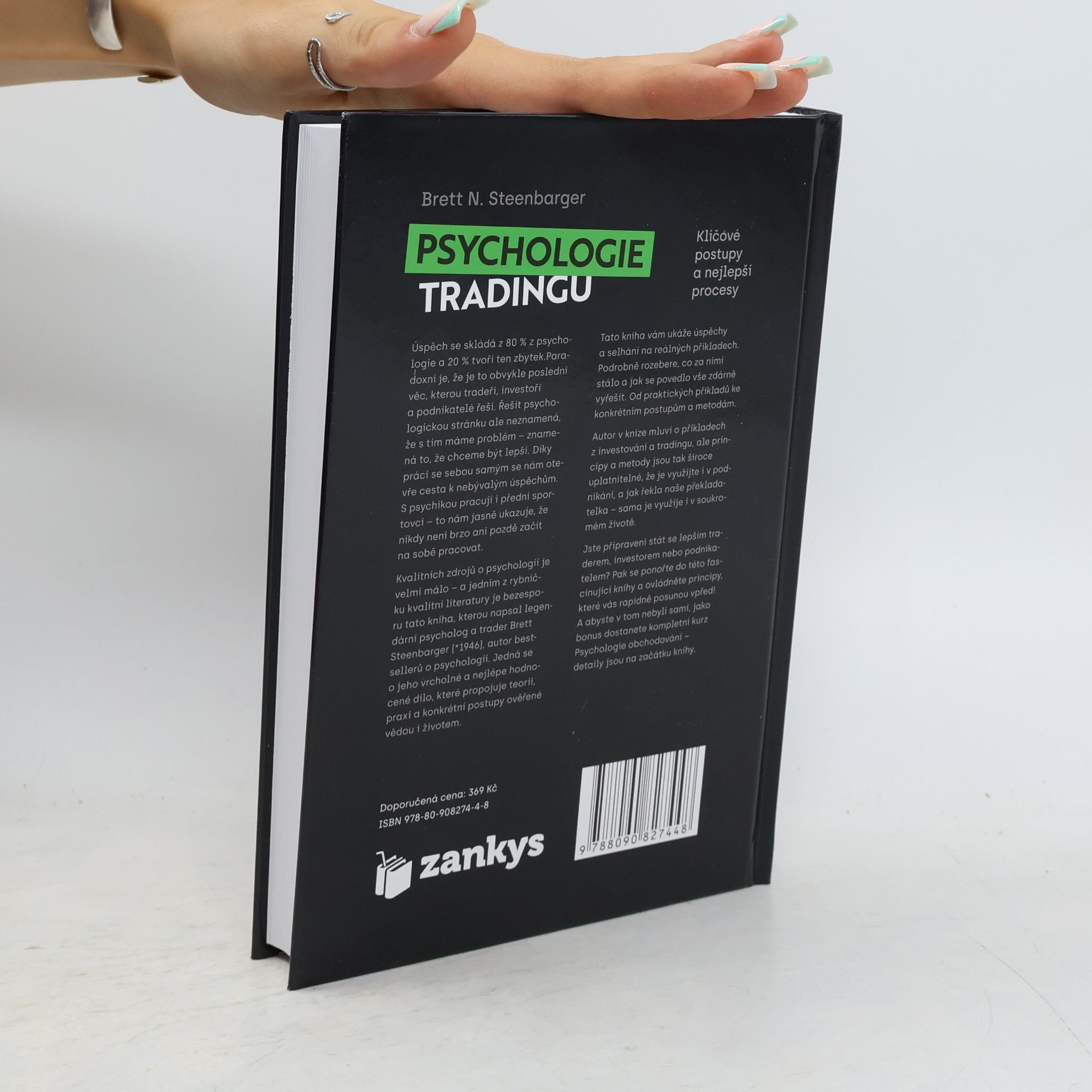 Brett N. Steenbarger Psychologie tradingu