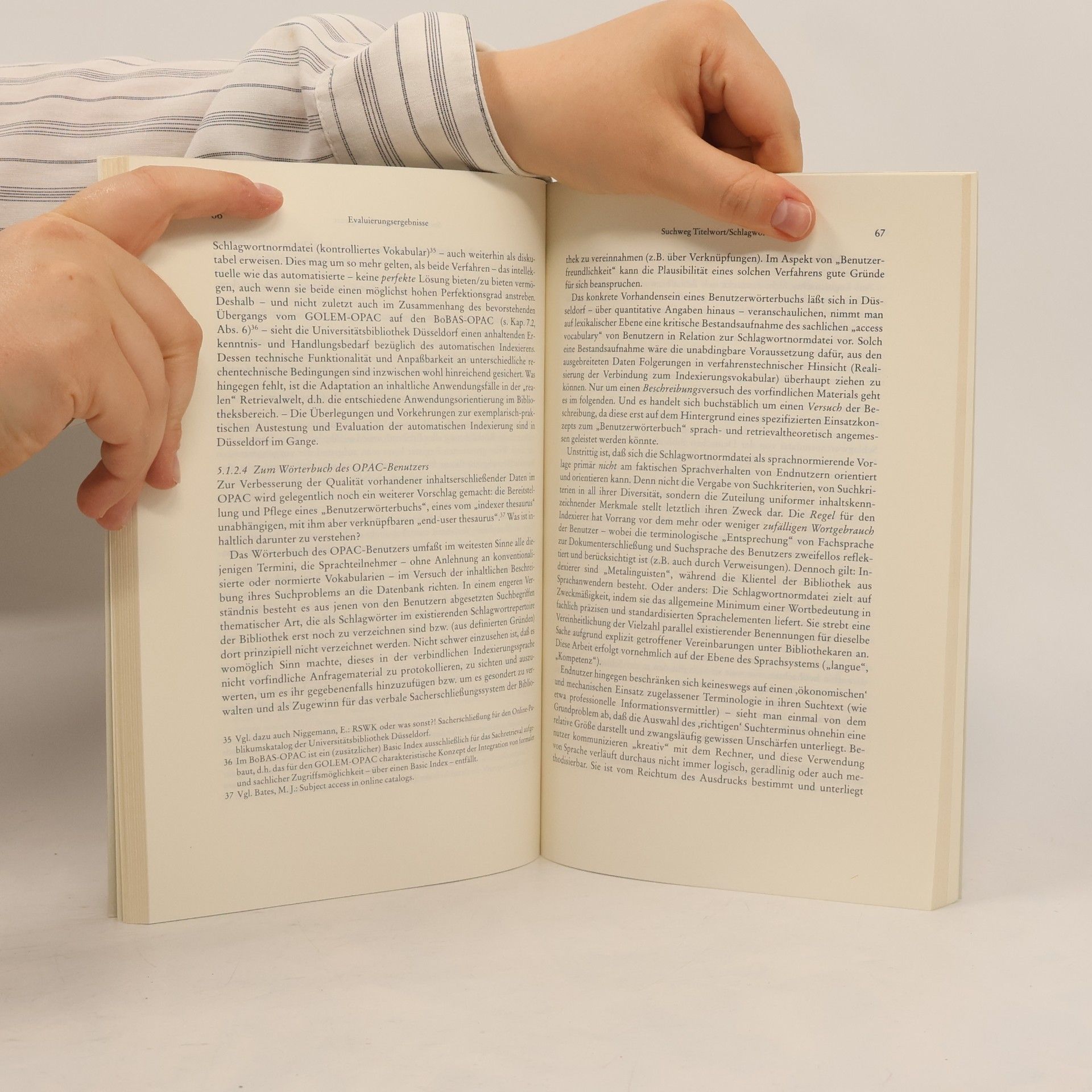 Gabriele Dreis Zeitschrift für Bibliothekswesen und Bibliographie - Sonderheft 57: Benutzerverhalten an einem Online-Publikumskatalog für wissenschaftliche Bibliotheken