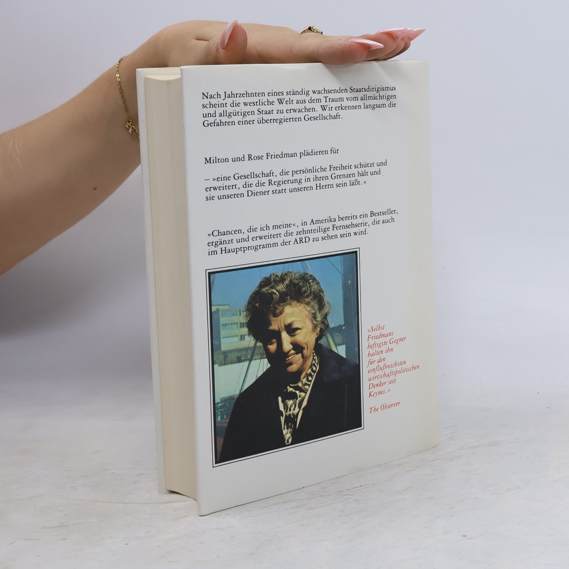 Rose D. Friedman Chancen, die ich meine