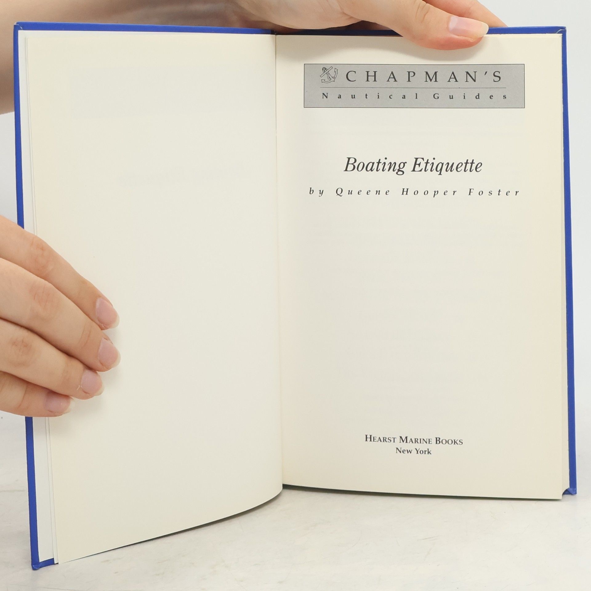 Queene Hooper Foster Boating Etiquette