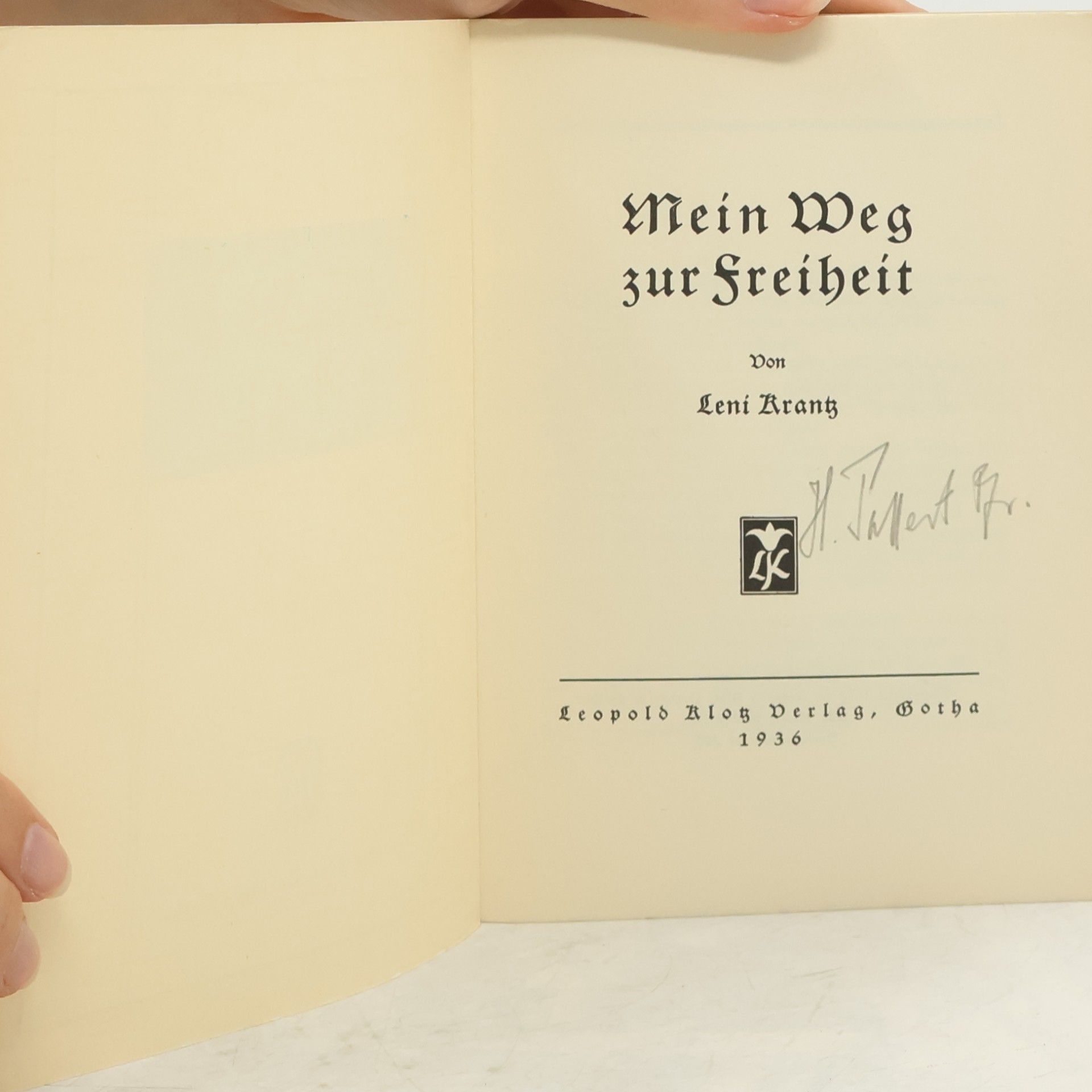 Leni Krantz Mein Weg zur Freiheit