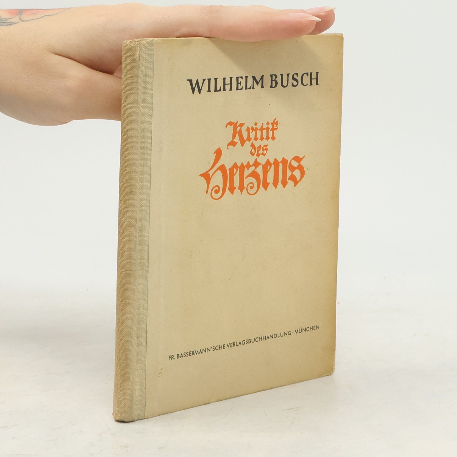 Wilhelm Busch Kritik des Herzens