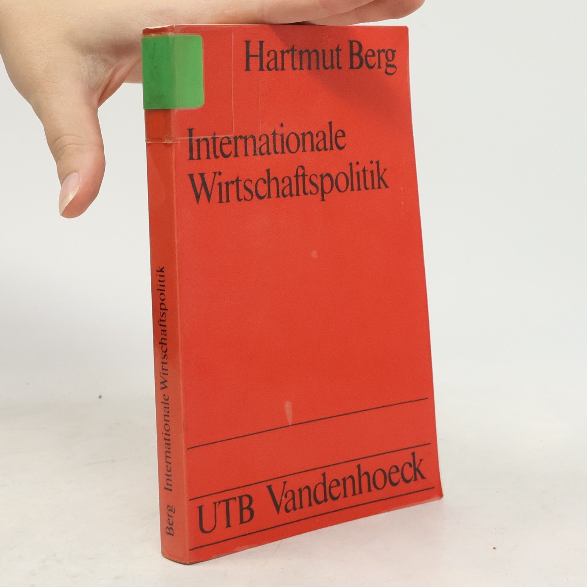 Hartmut Berghoff Internationale Wirtschaftspolitik
