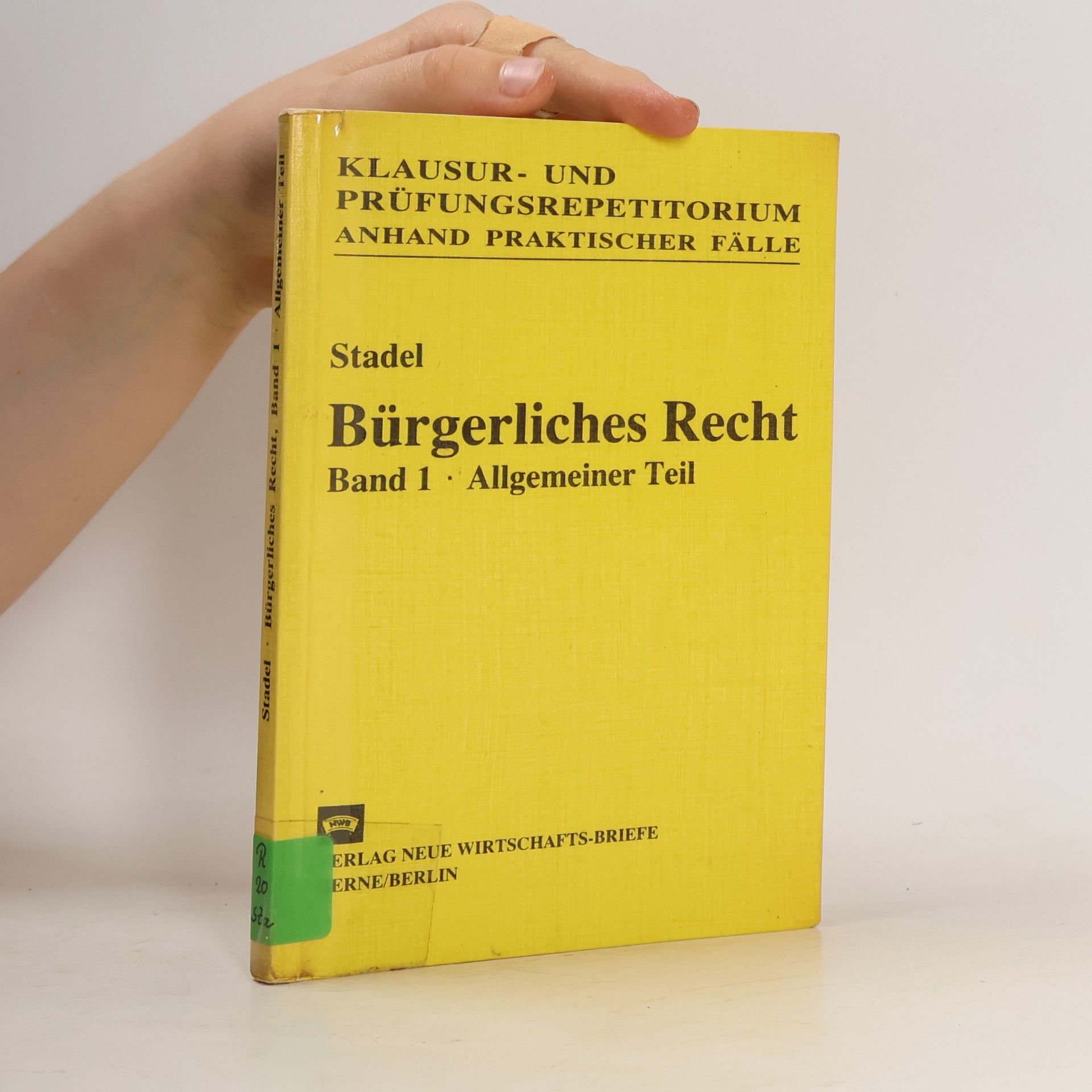 Peter Stadel Bürgerliches Recht