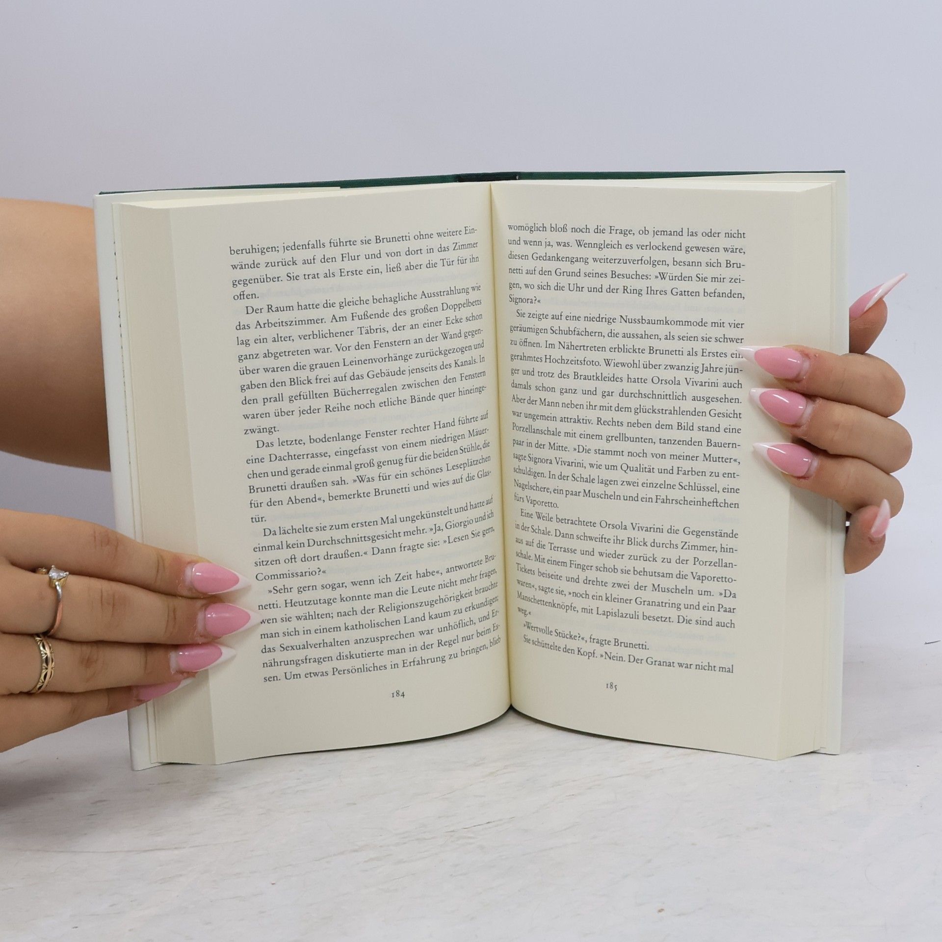 Donna Leon Das Mädchen seiner Träume