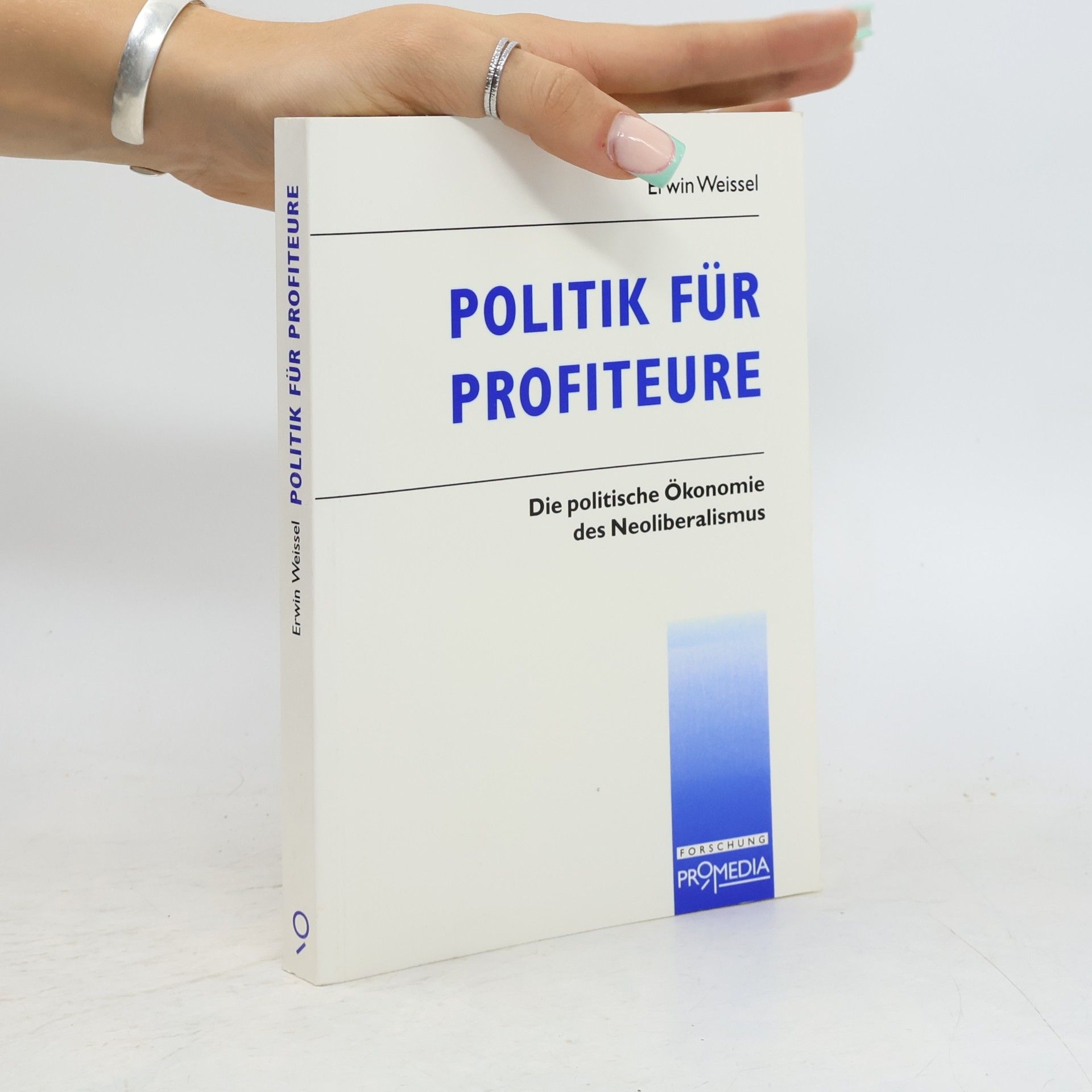 Erwin Weissel Politik für Profiteure