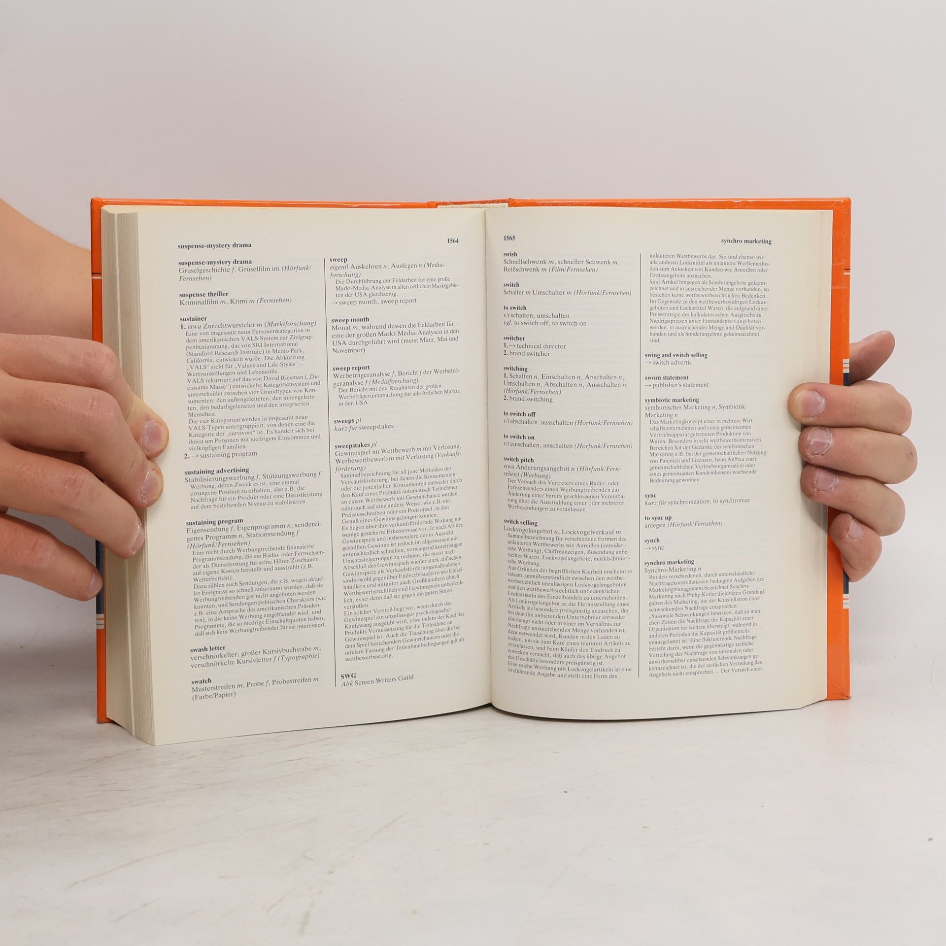 Wolfgang Koschnick Encyclopedic Dictionary Marketing / Enzyklopädisches Wörterbuch Marketing