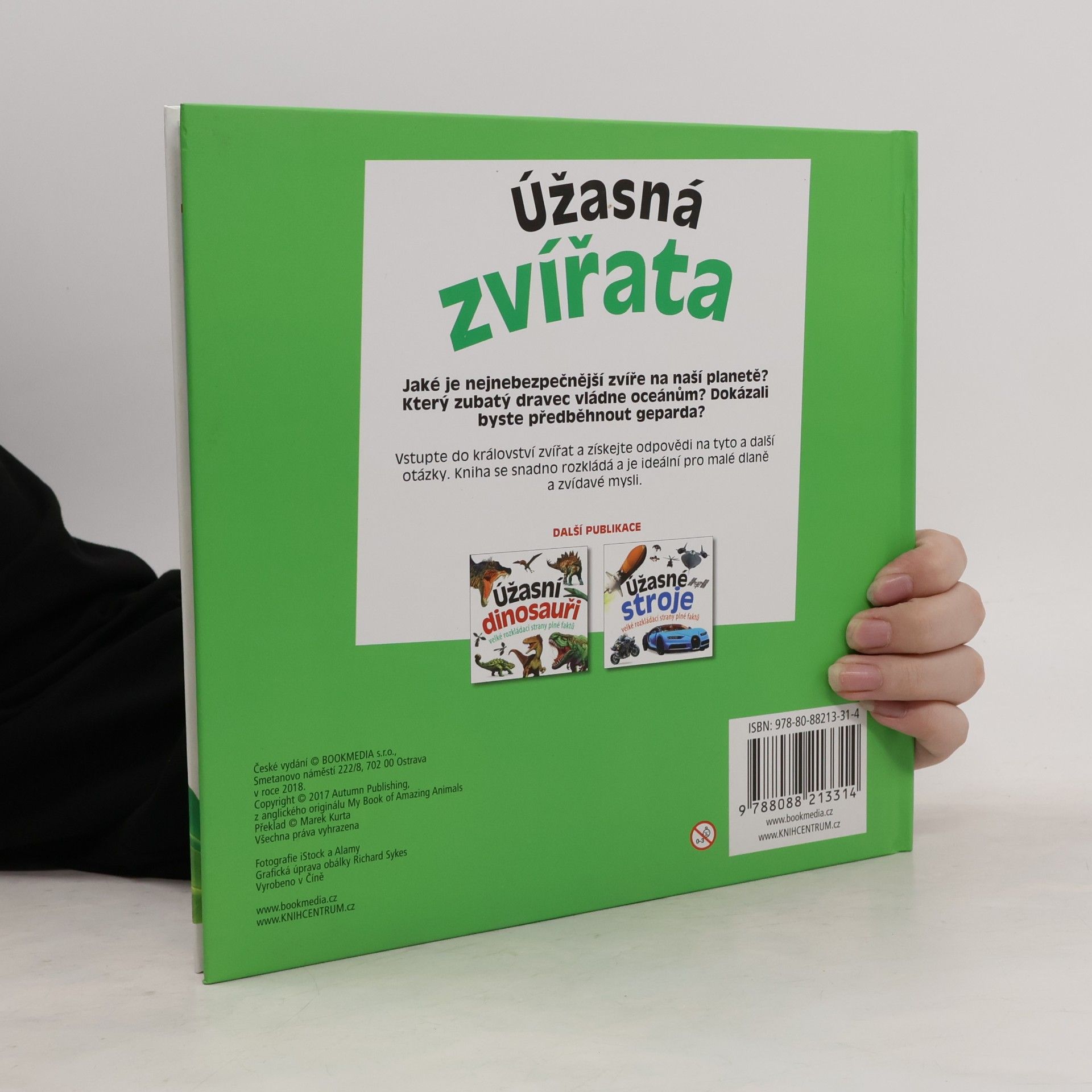 AA.VV. Úžasná zvířata - velké rozkládací strany plné faktů