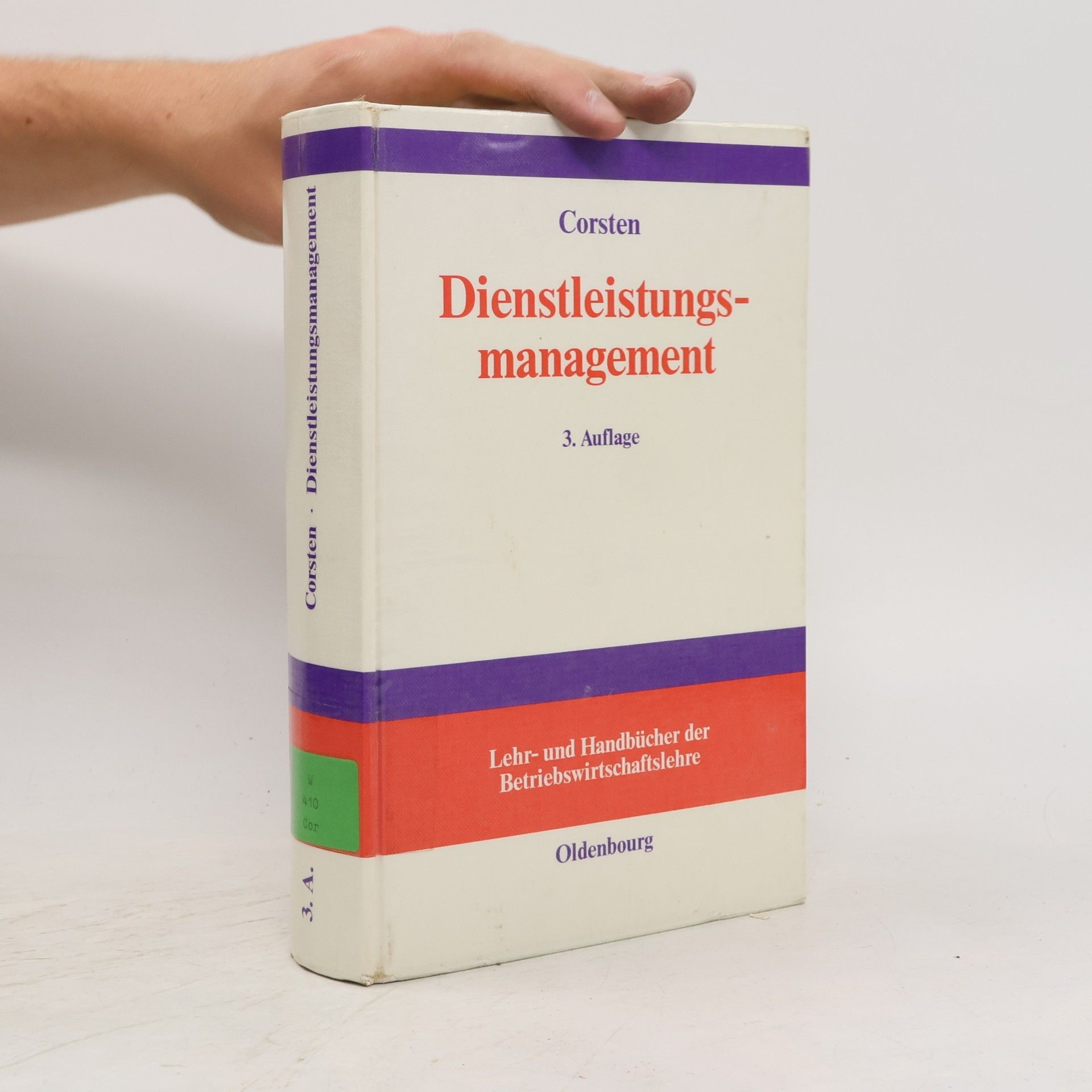 Hans Corsten Dienstleistungsmanagement - 3. Auflage