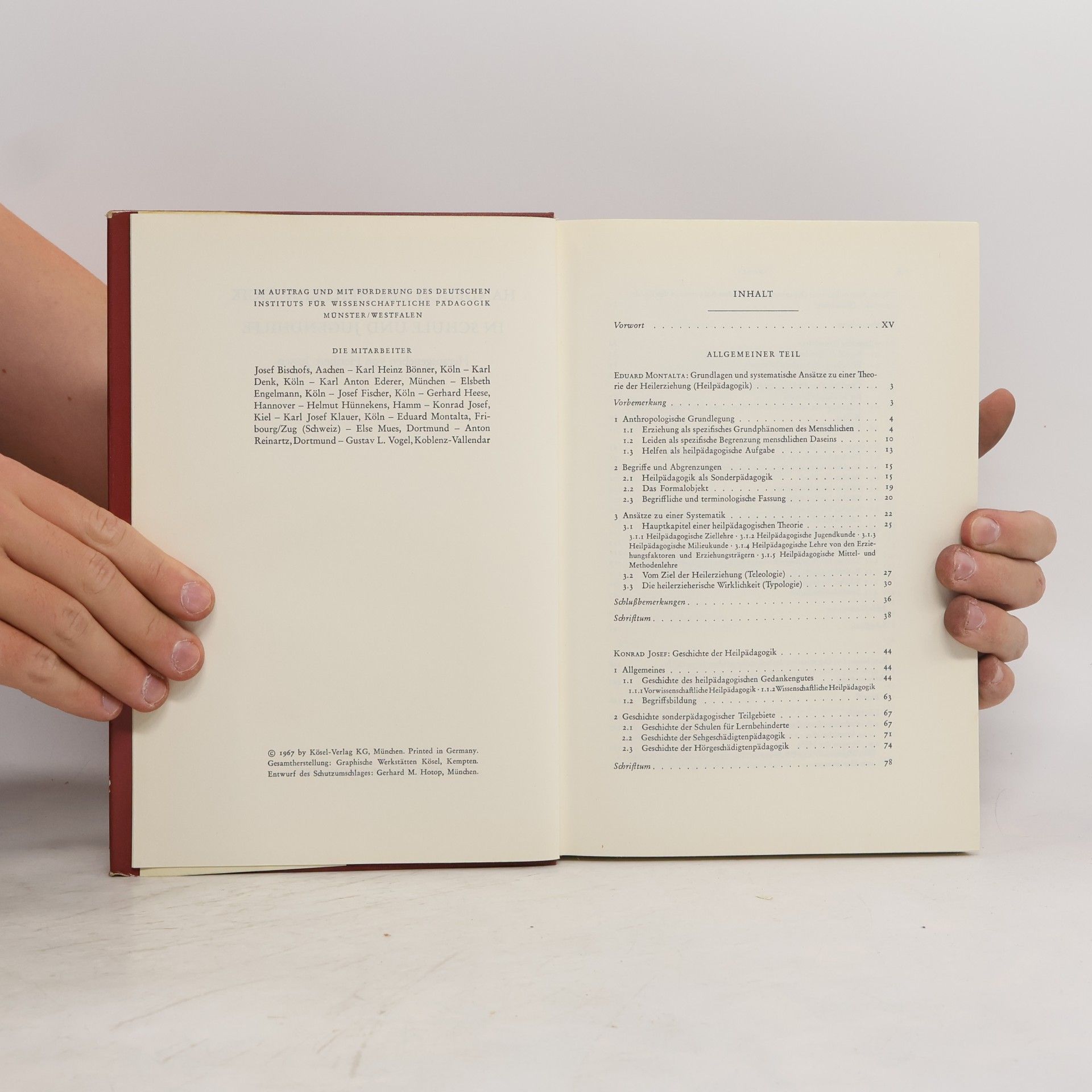 Heribert Jussen Handbuch der Heilpädagogik in Schule und Jugendhilfe