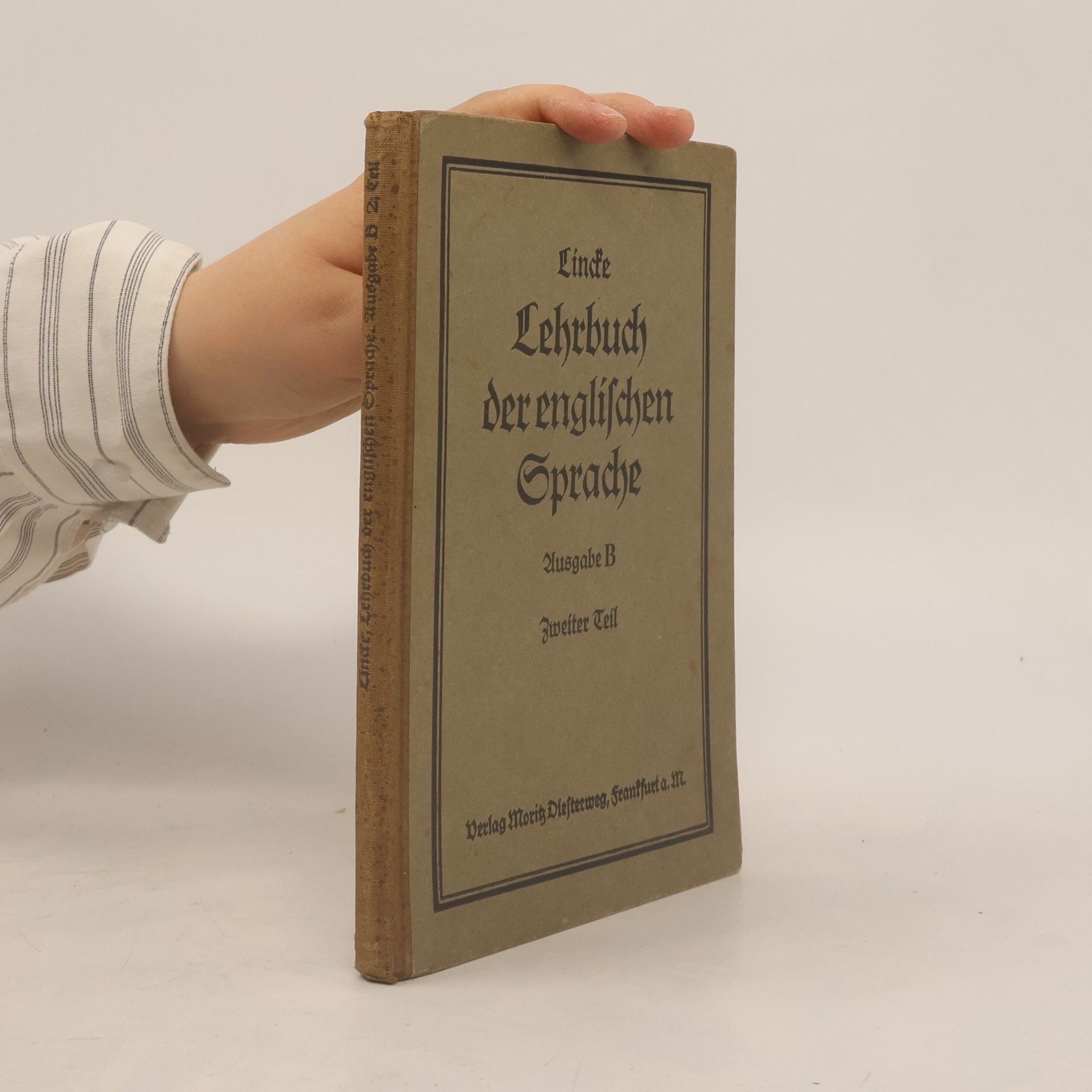 Albert Liman Lehrbuch der Englischen Sprache