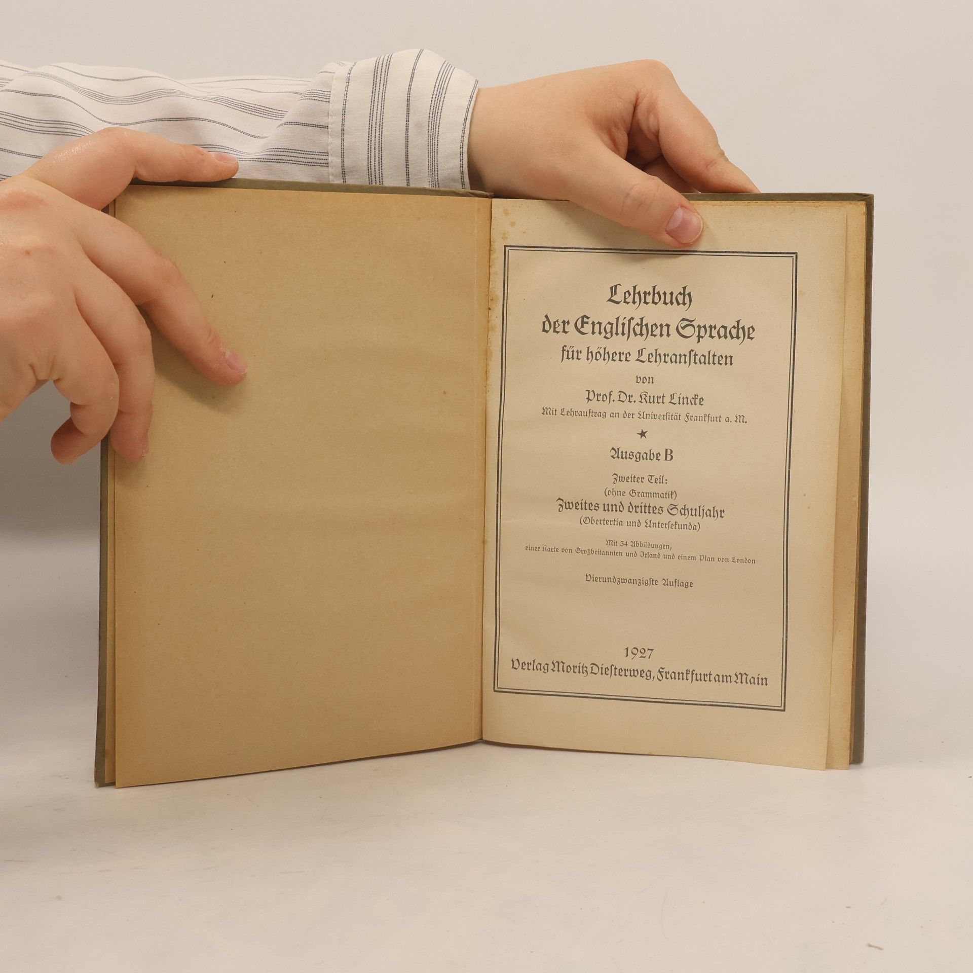 Albert Liman Lehrbuch der Englischen Sprache
