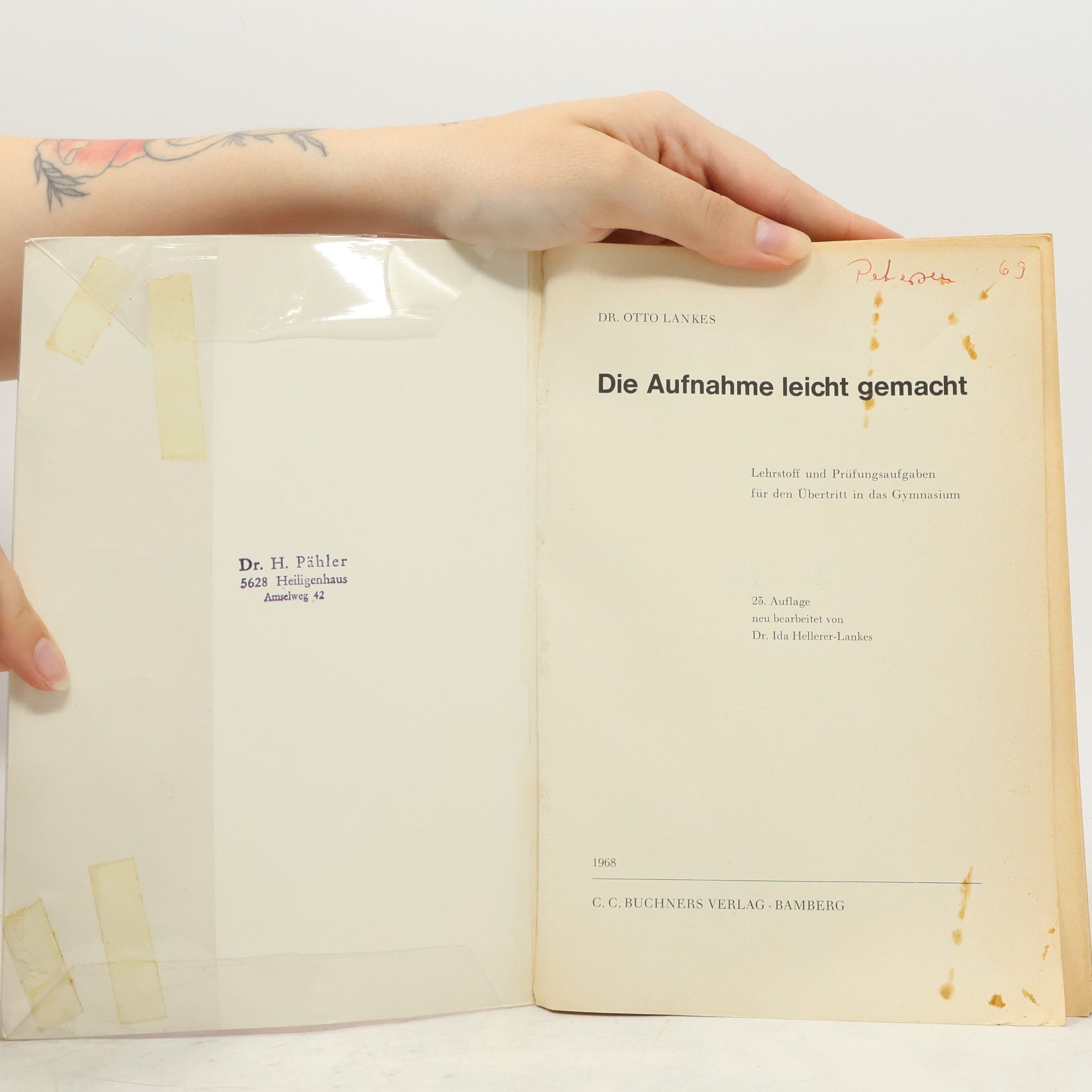 Otto Lankes Die Aufnahme leicht gemacht