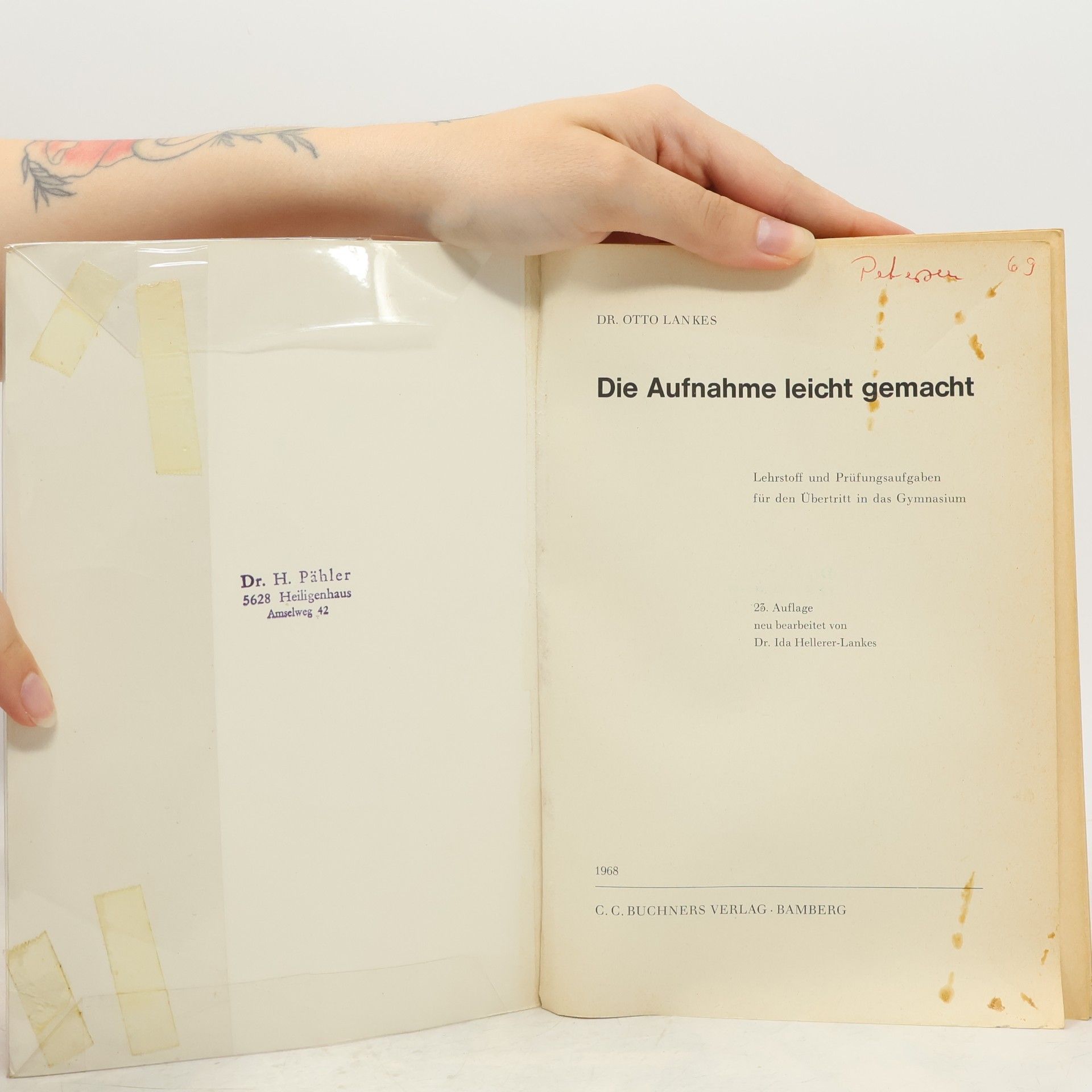 Otto Lankes Die Aufnahme leicht gemacht