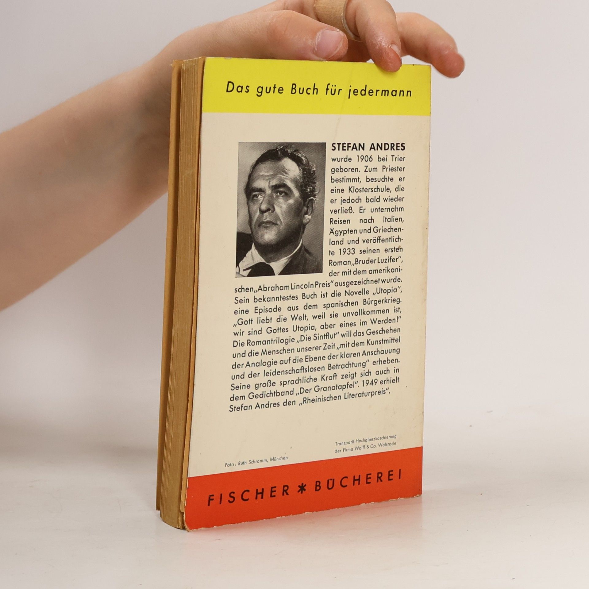 Stefan Andres Die Liebesschaukel
