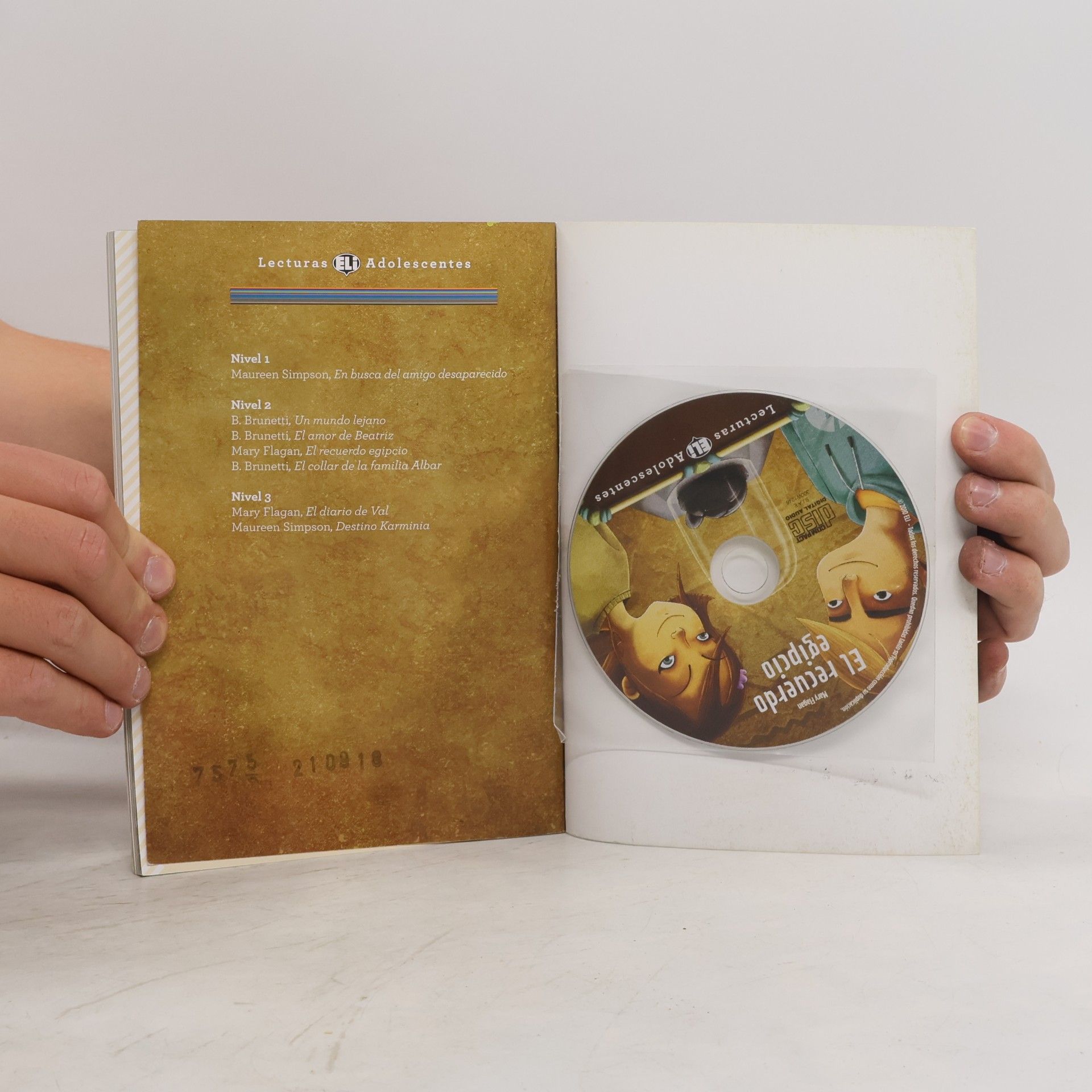 Mary Flagan Lecturas ELI Adolescentes 2/A2: El recuerdo egipcio + Downloadable Multimedia