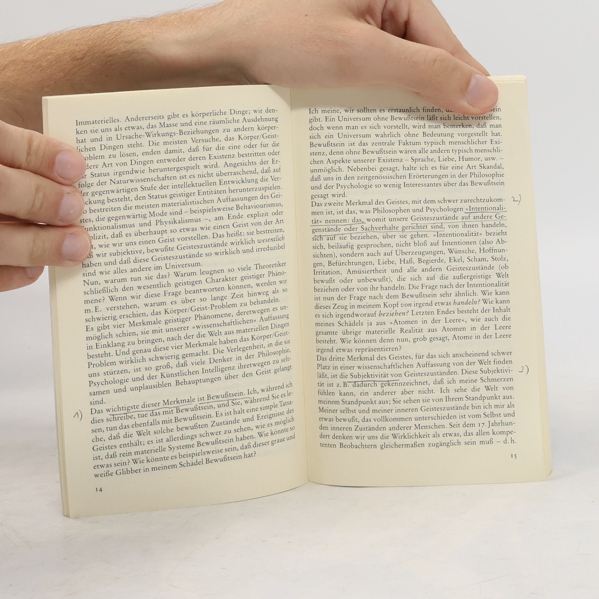 John R. Searle Geist, Hirn und Wissenschaft