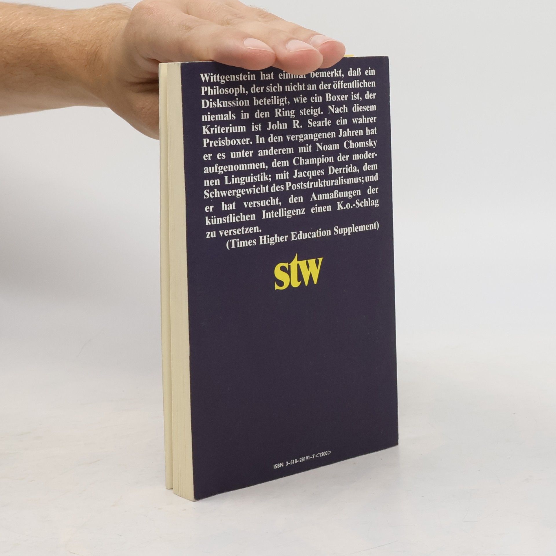 John R. Searle Geist, Hirn und Wissenschaft
