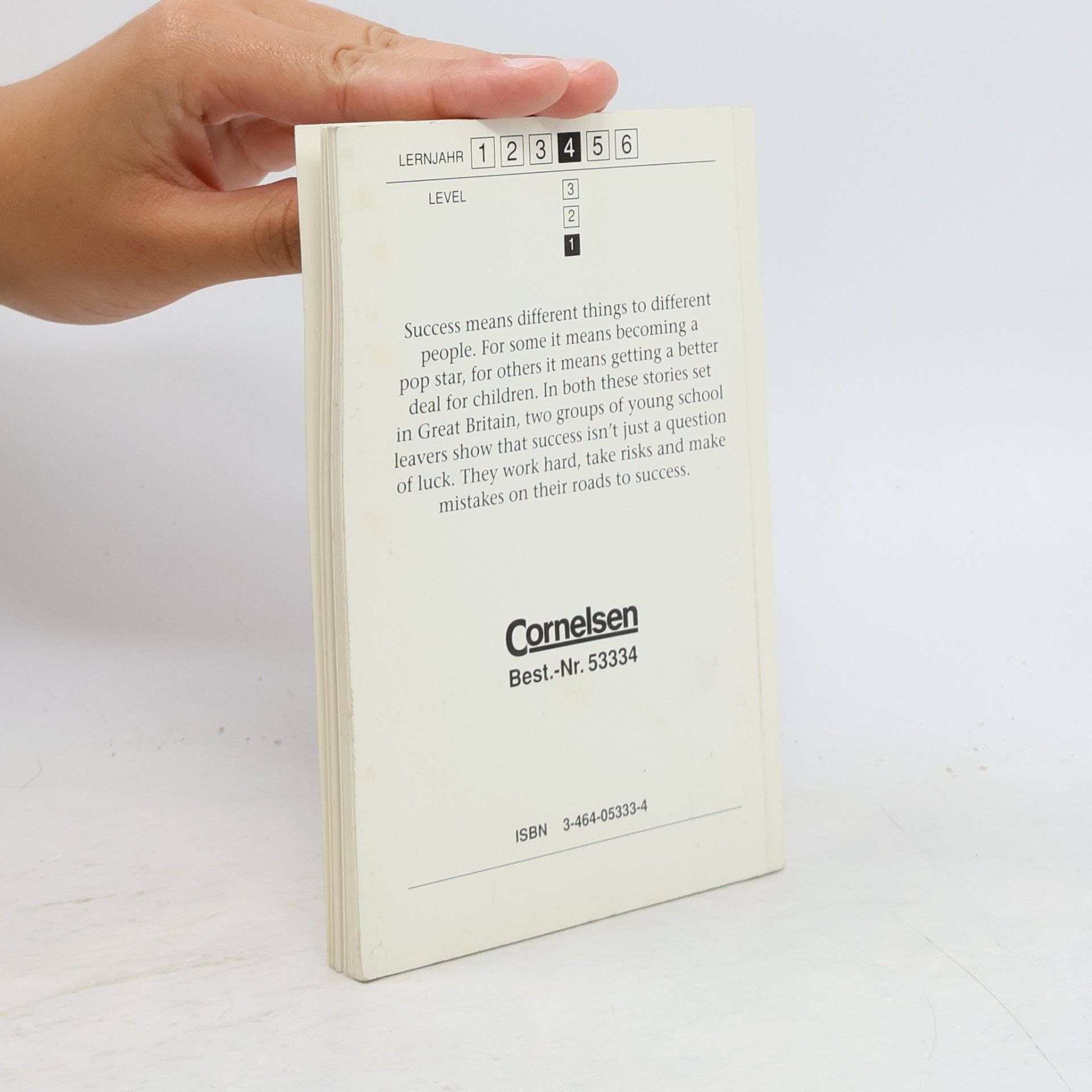 Chris Inman Cornelsen English Library: Roads to Success