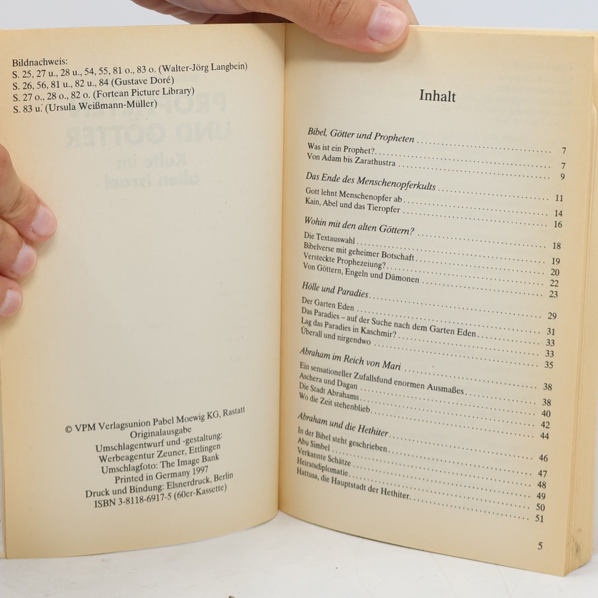 AA.VV. Propheten und Gotter: Kulte im alten Israel