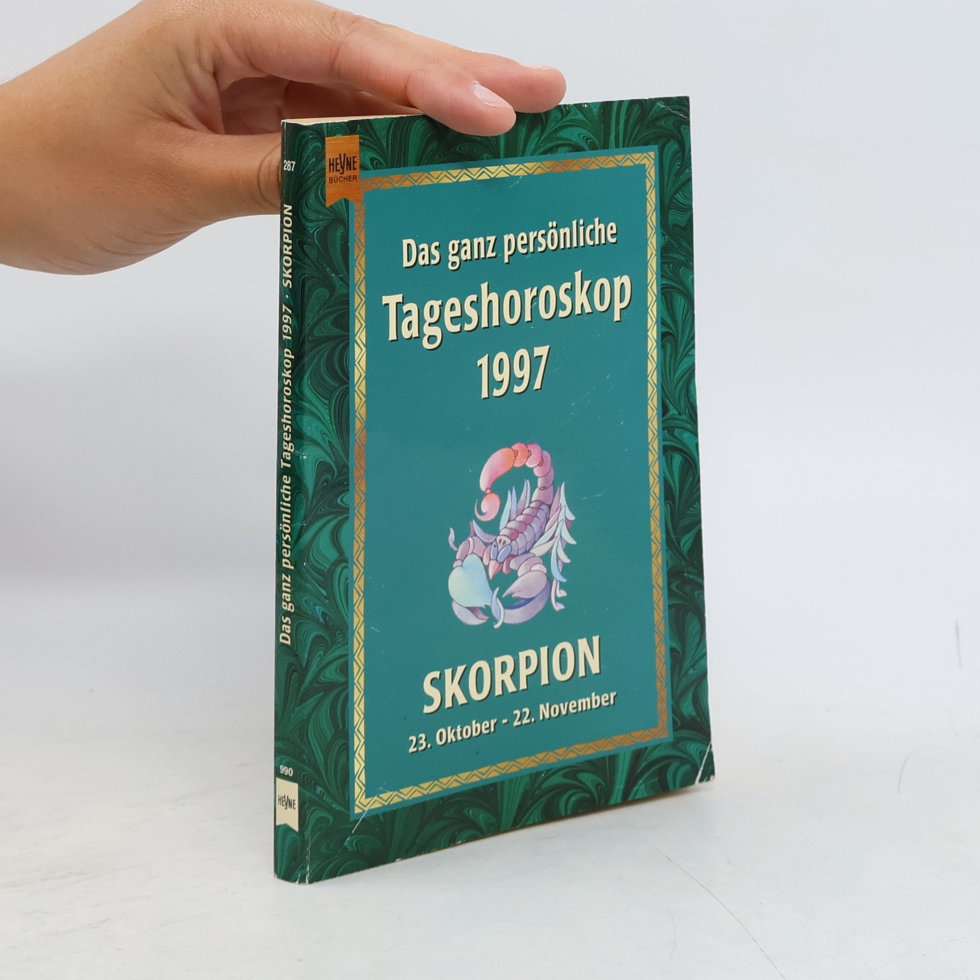 C. Joachim Weiss Das ganz persönliche Tageshoroskop 1997