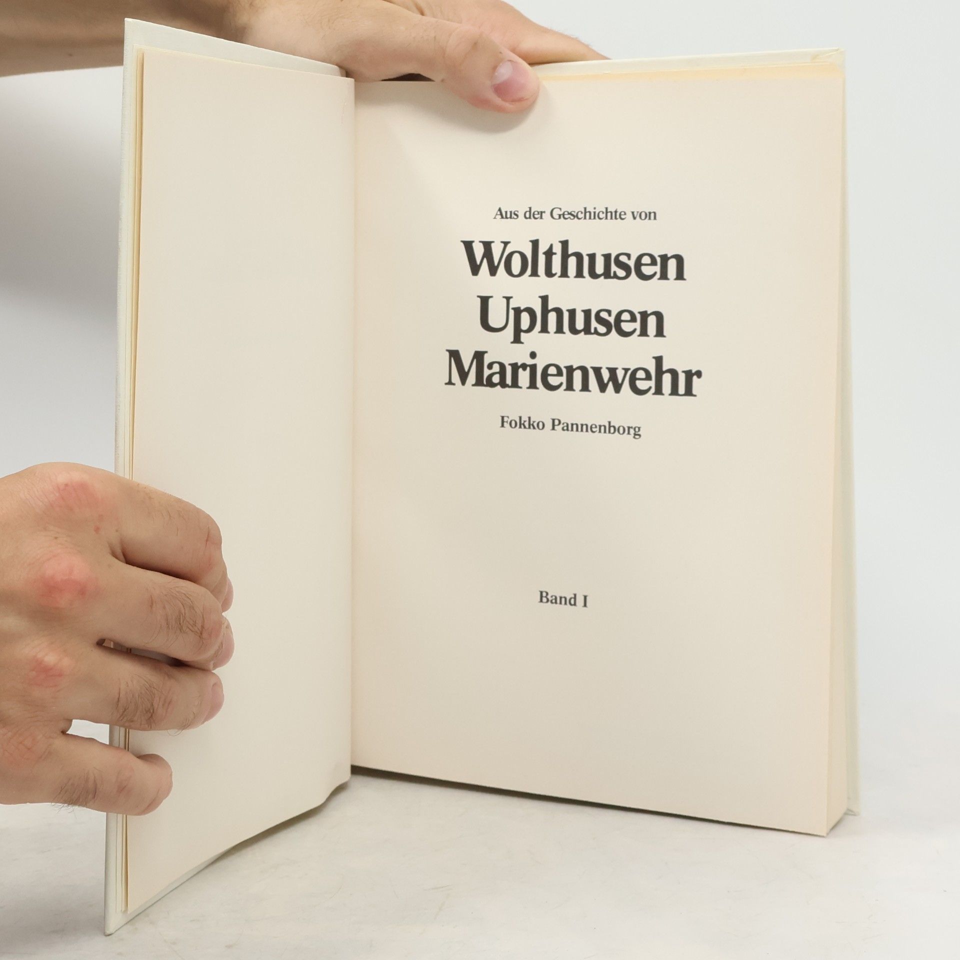 Fokko Pannenborg Aus der Geschichte von Wolthusen, Uphusen, Marienwehr 1