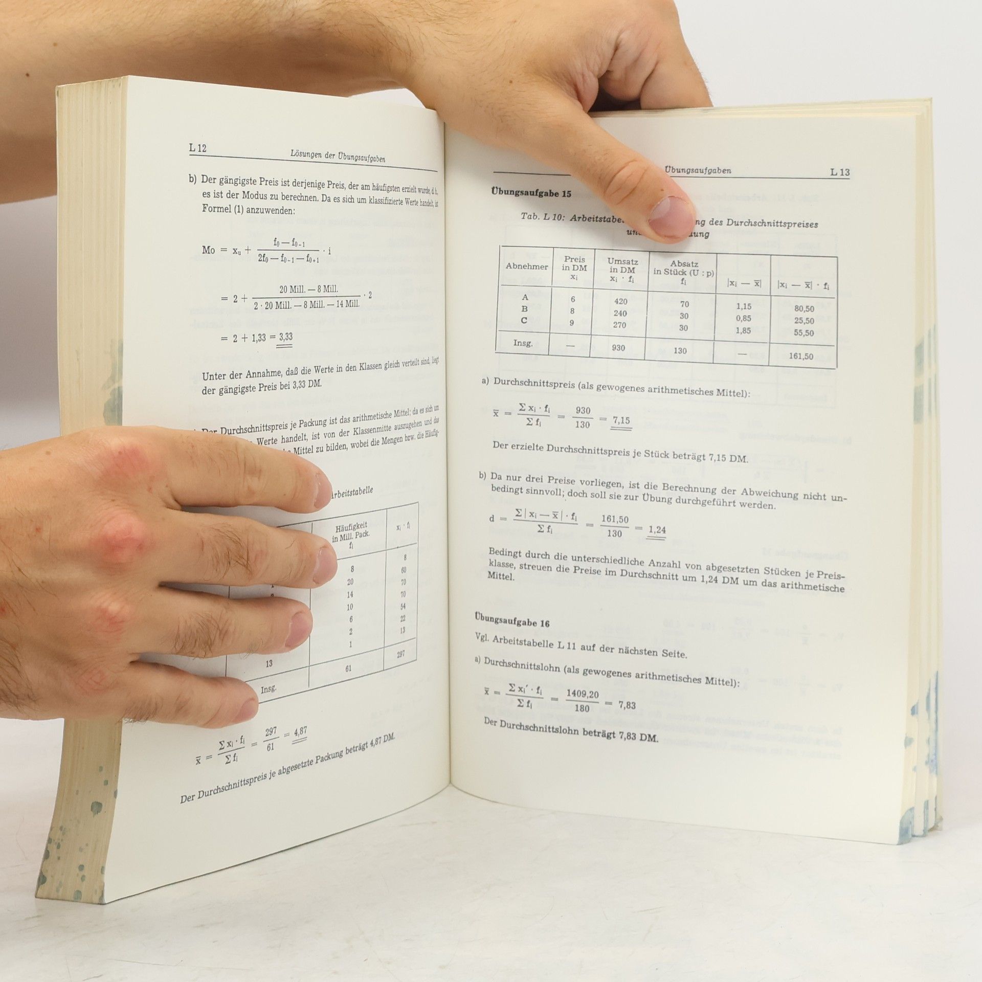 Kurt Scharnbacher Statistik im Betrieb