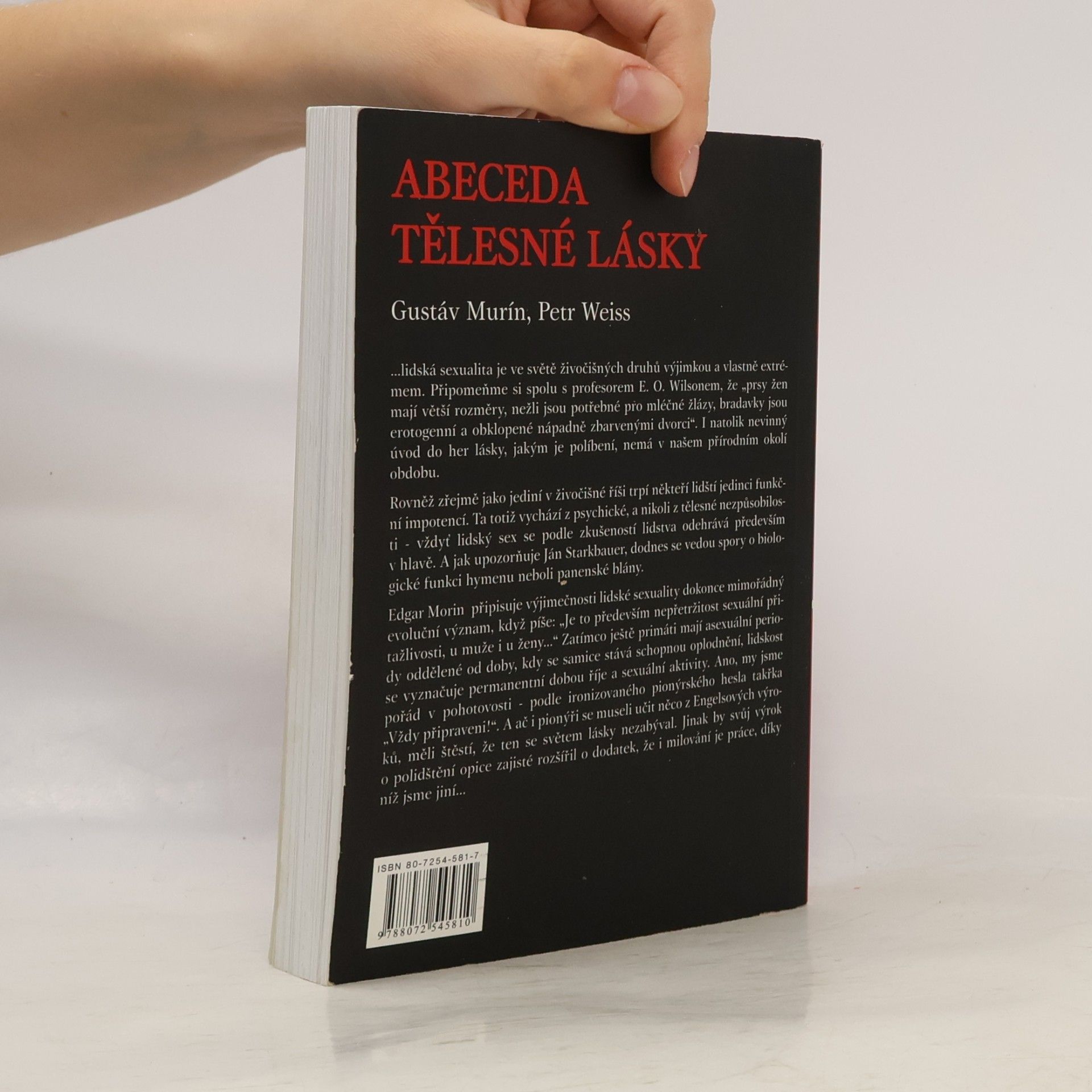 Gustáv Murín Abeceda tělesné lásky