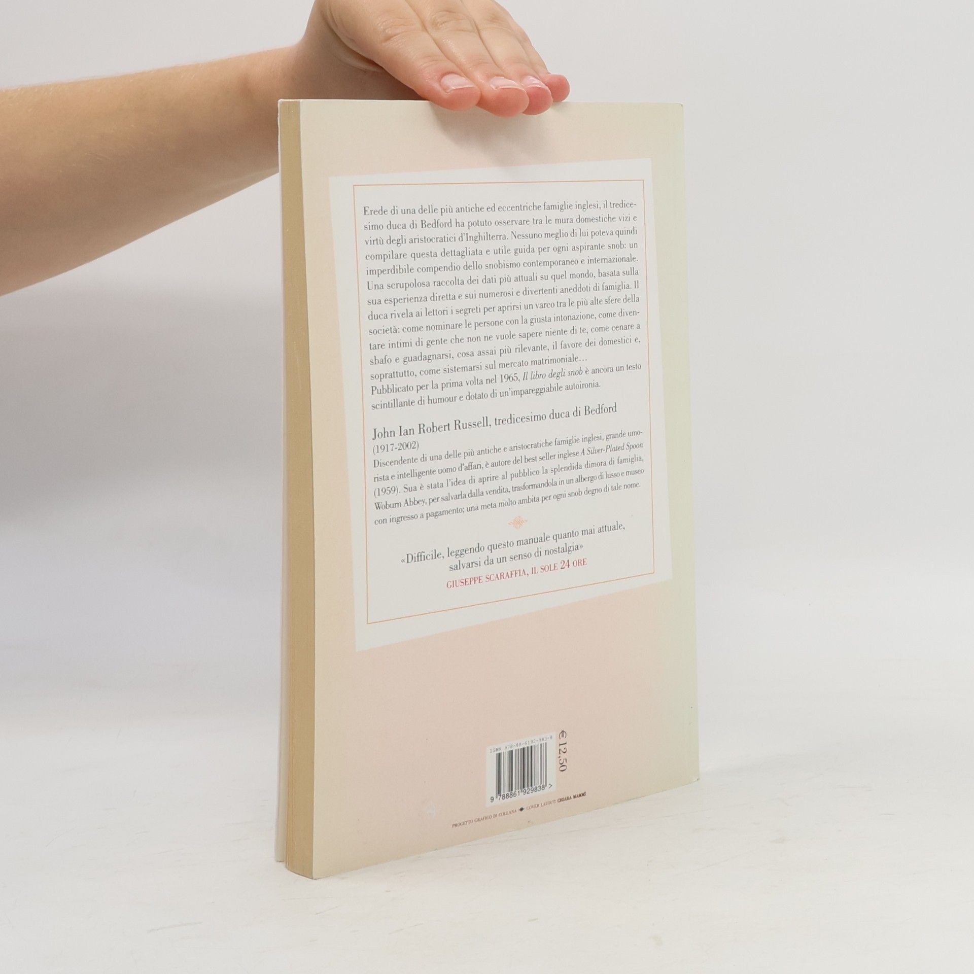 Duca di Bedford Il libro degli snob