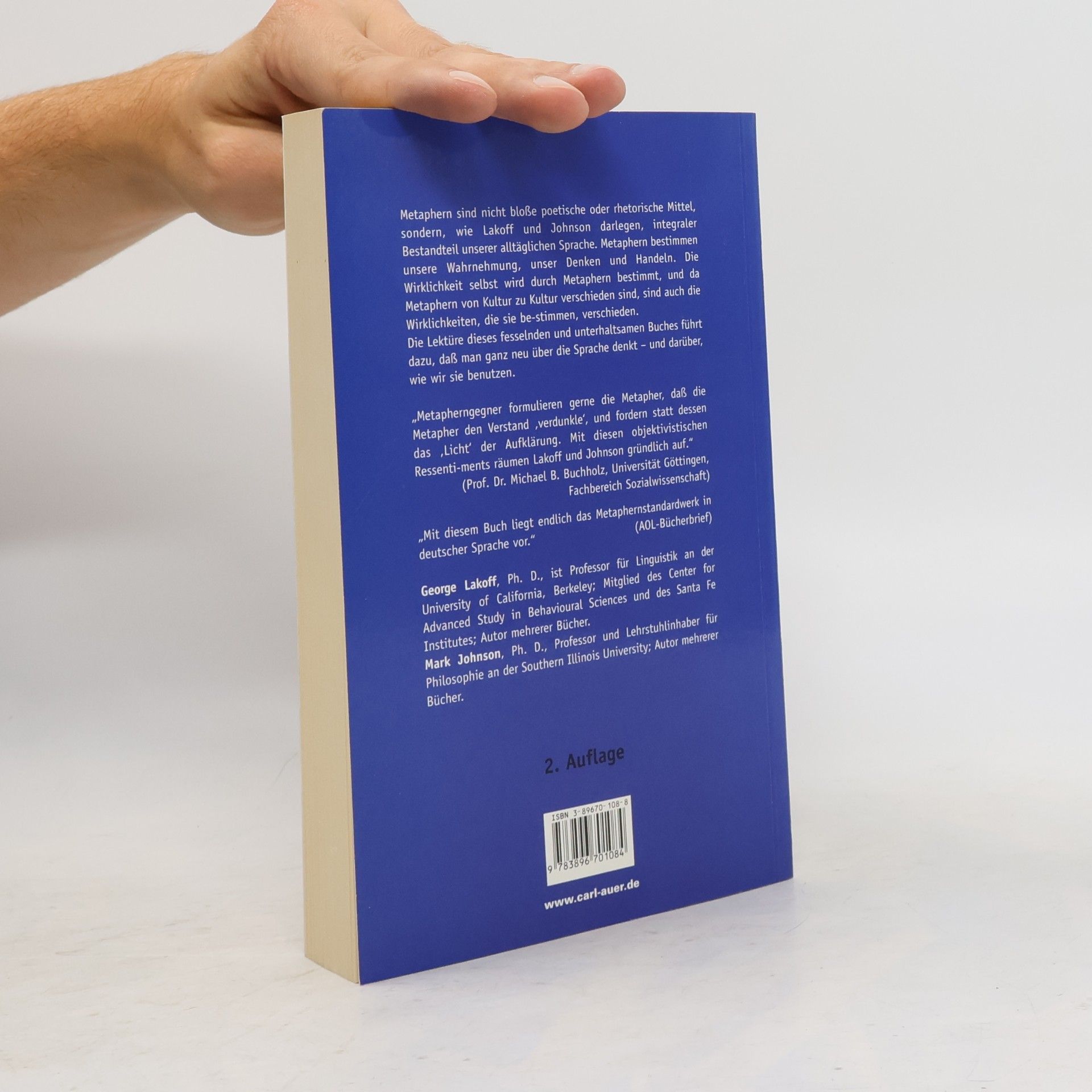 George Lakoff Leben in Metaphern
