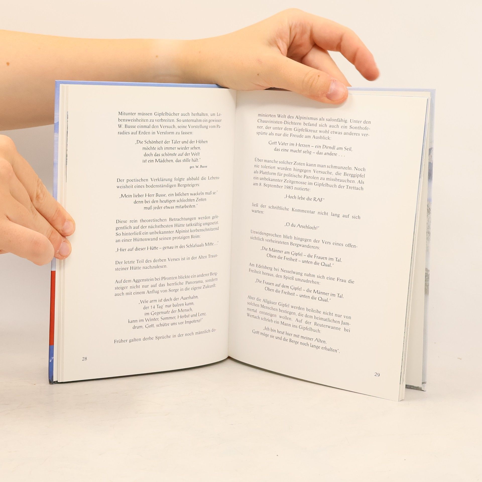 Klaus Schlosser Allgäuer Gipfelbuch