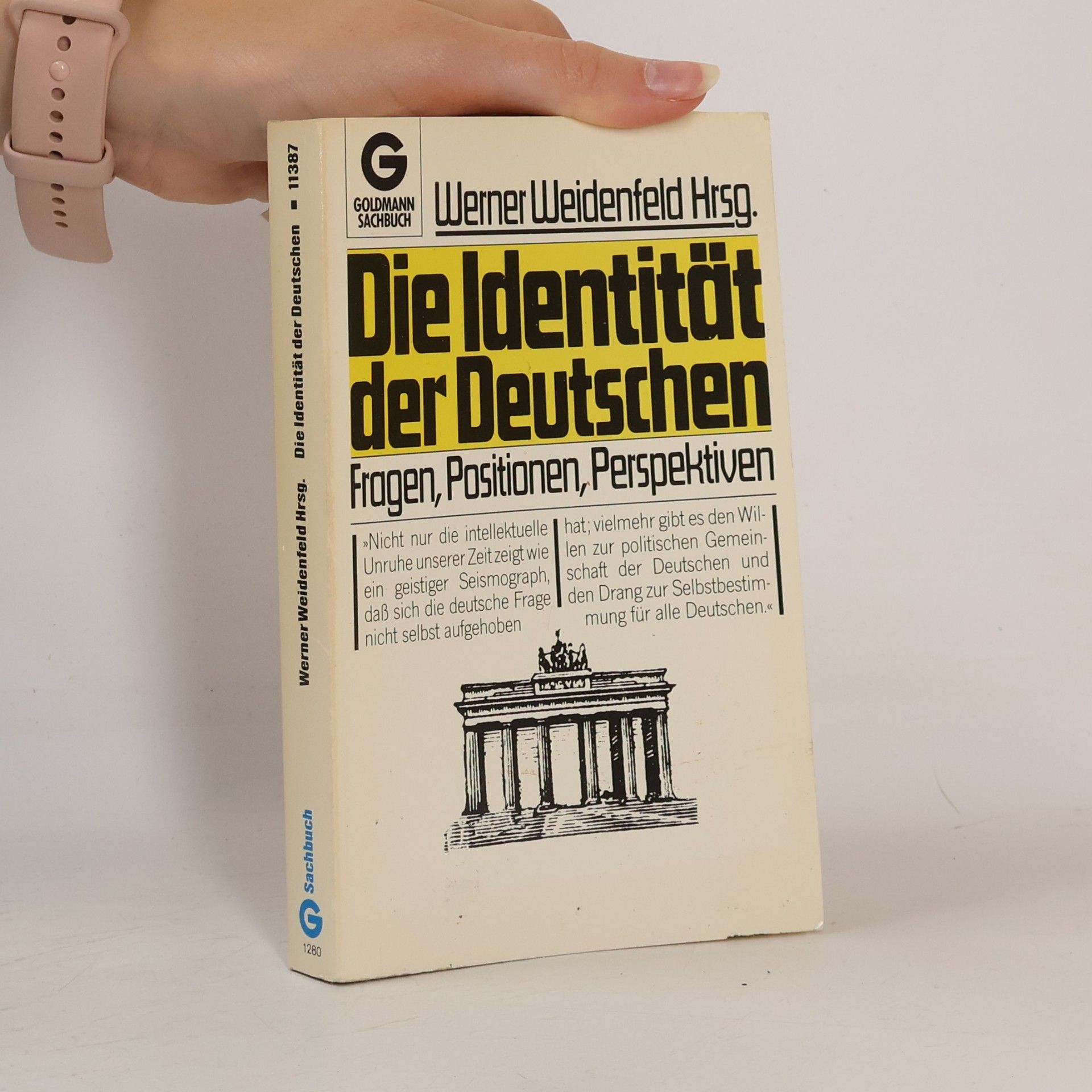 Werner Wiedenfeld Die Identität der Deutschen